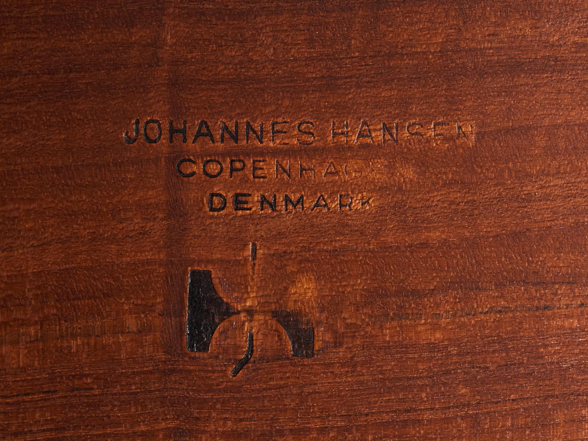 Hans J. Wegner for Johannes Hansen Rare ‘Architect’s Desk’ in Teak and Oak tables Morentz