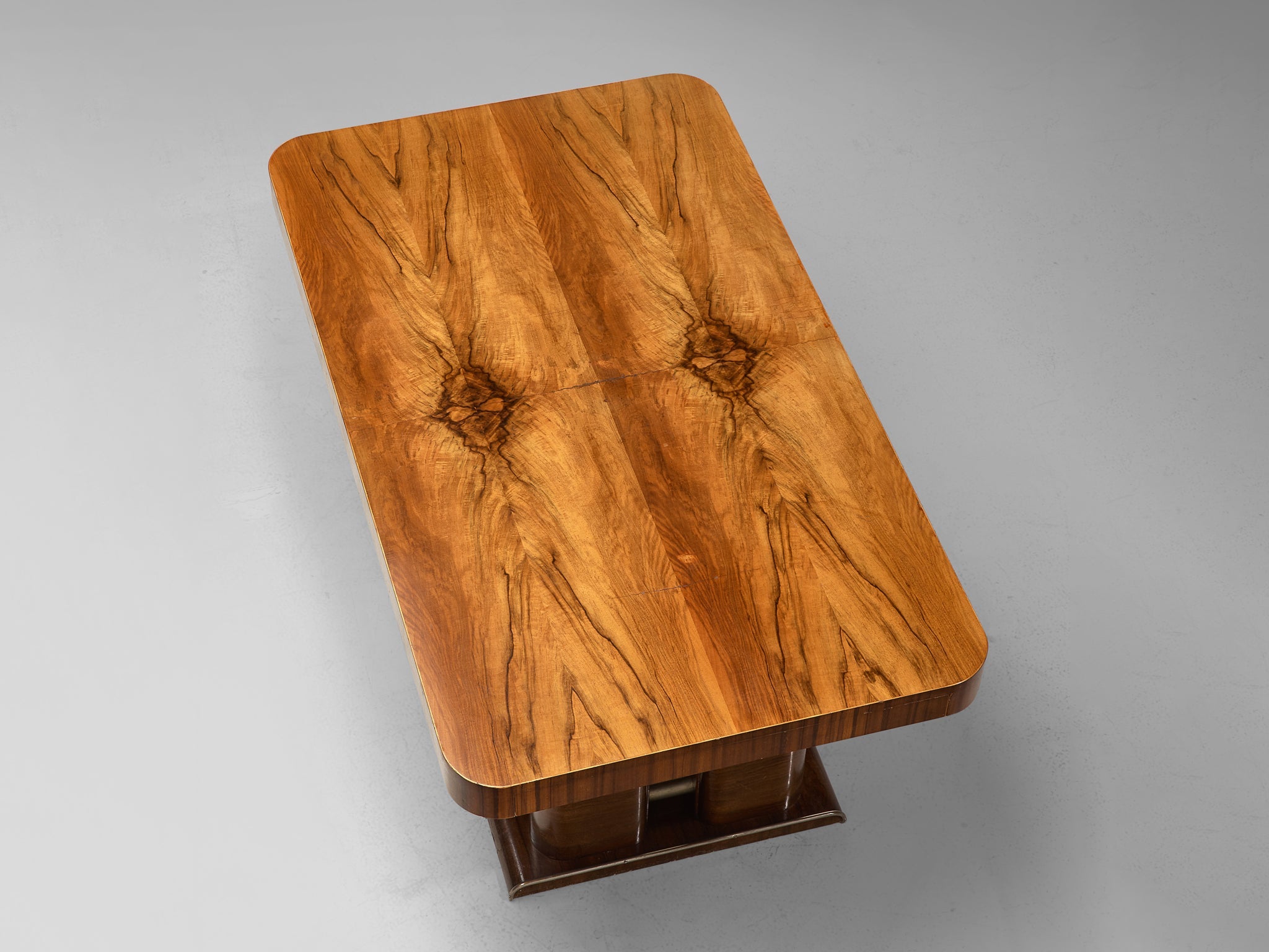 Italian Art Deco Table in Walnut tables Morentz