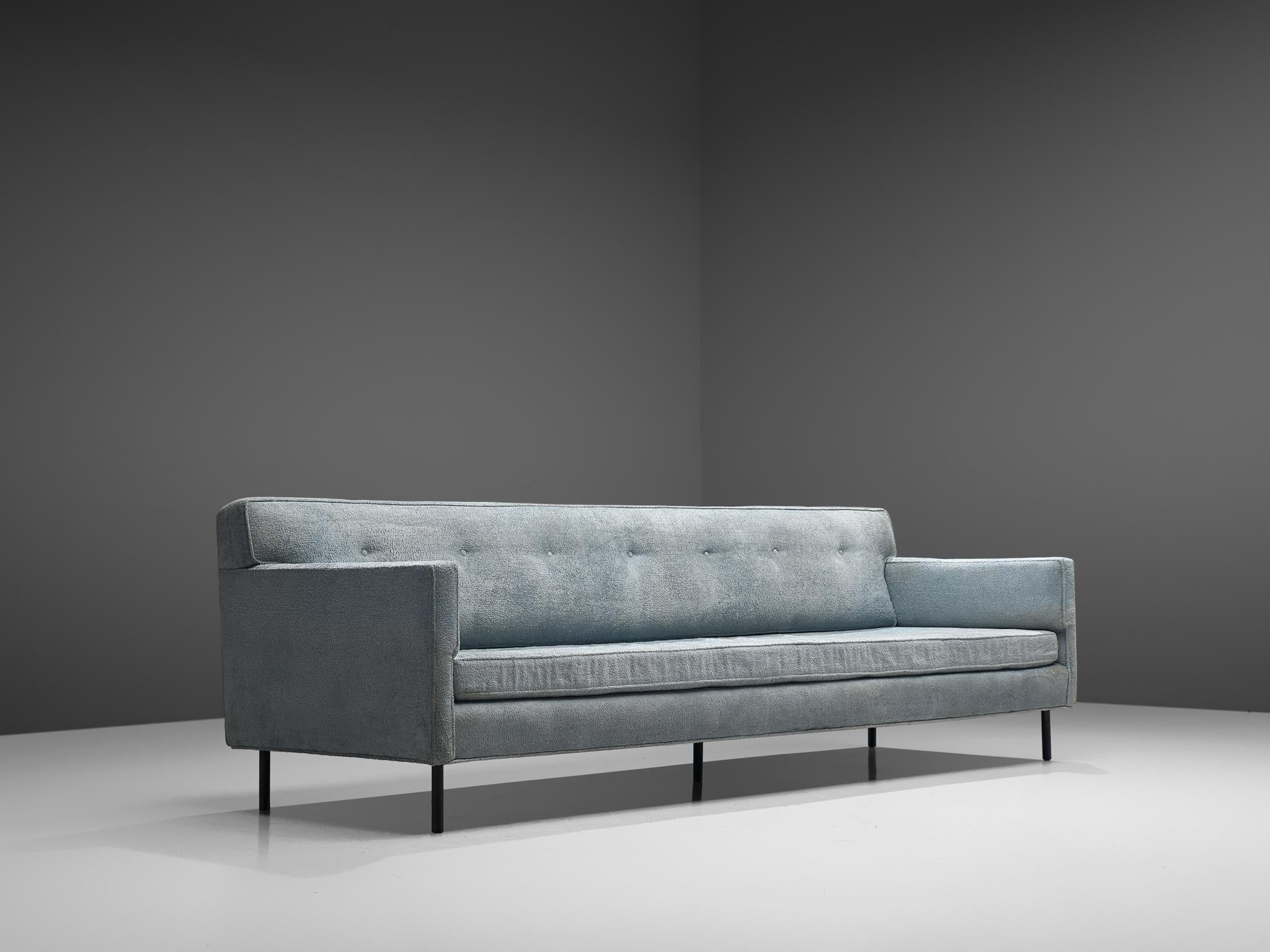 Edward Wormley for Dunbar Sofa in Light Blue Upholstery seating Morentz