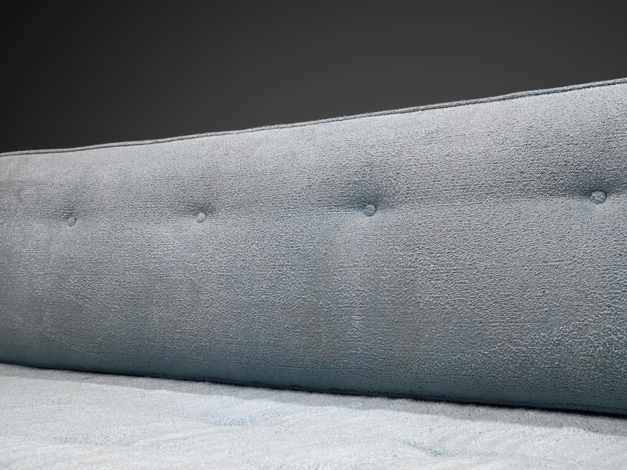 Edward Wormley for Dunbar Sofa in Light Blue Upholstery seating Morentz