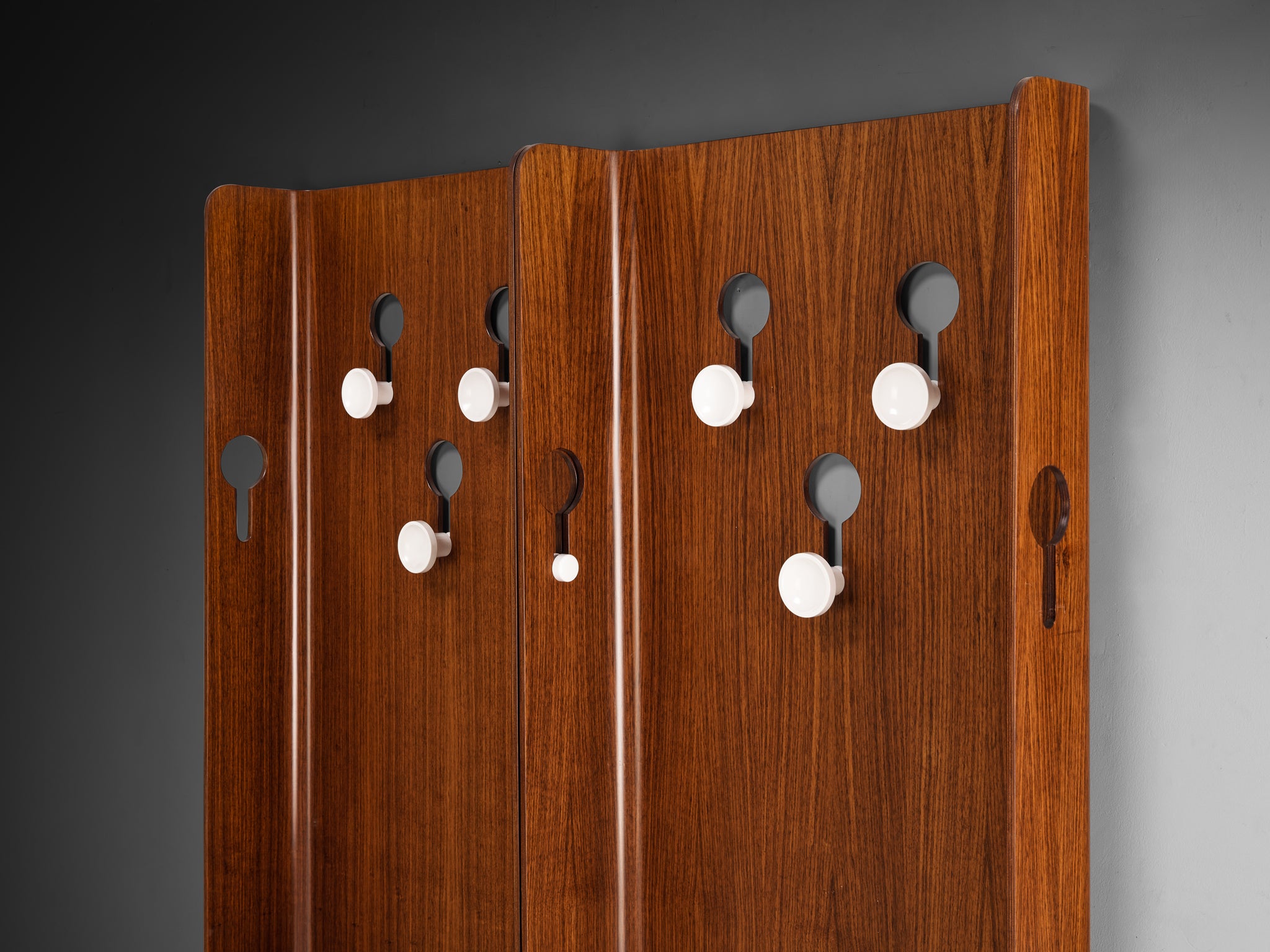 Carlo de Carli for Fiarm Hall Stand in Wood