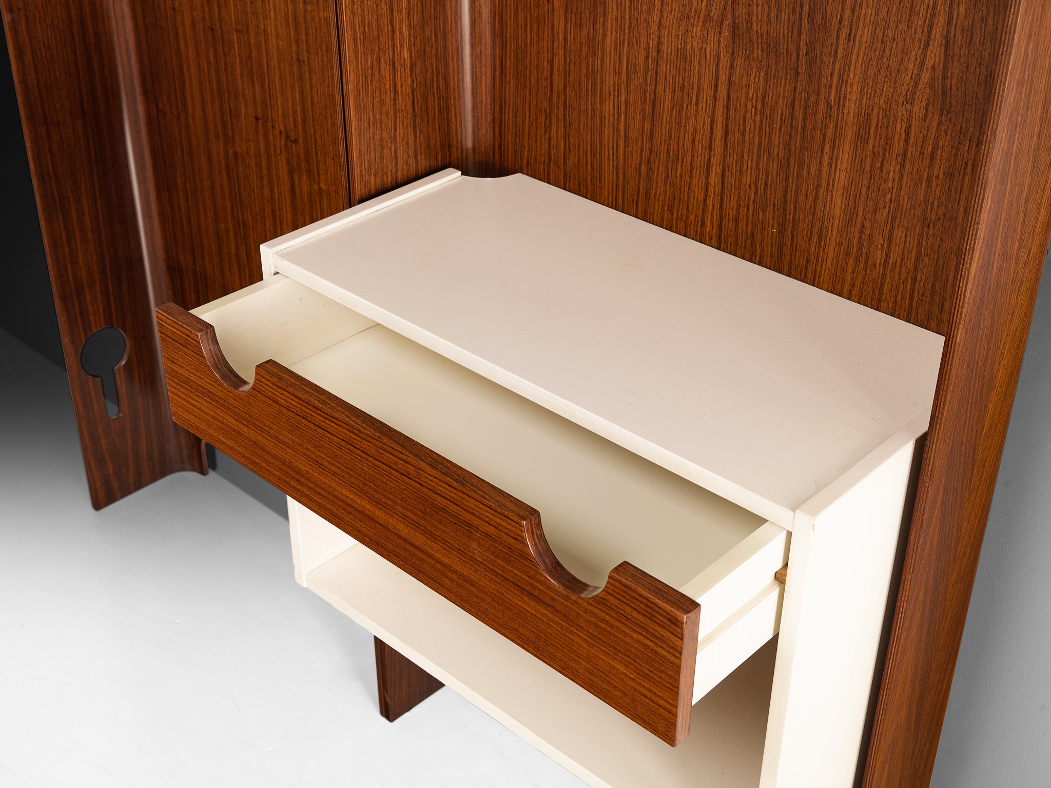 Carlo de Carli for Fiarm Hall Stand in Wood Case pieces and storage cabinets Morentz