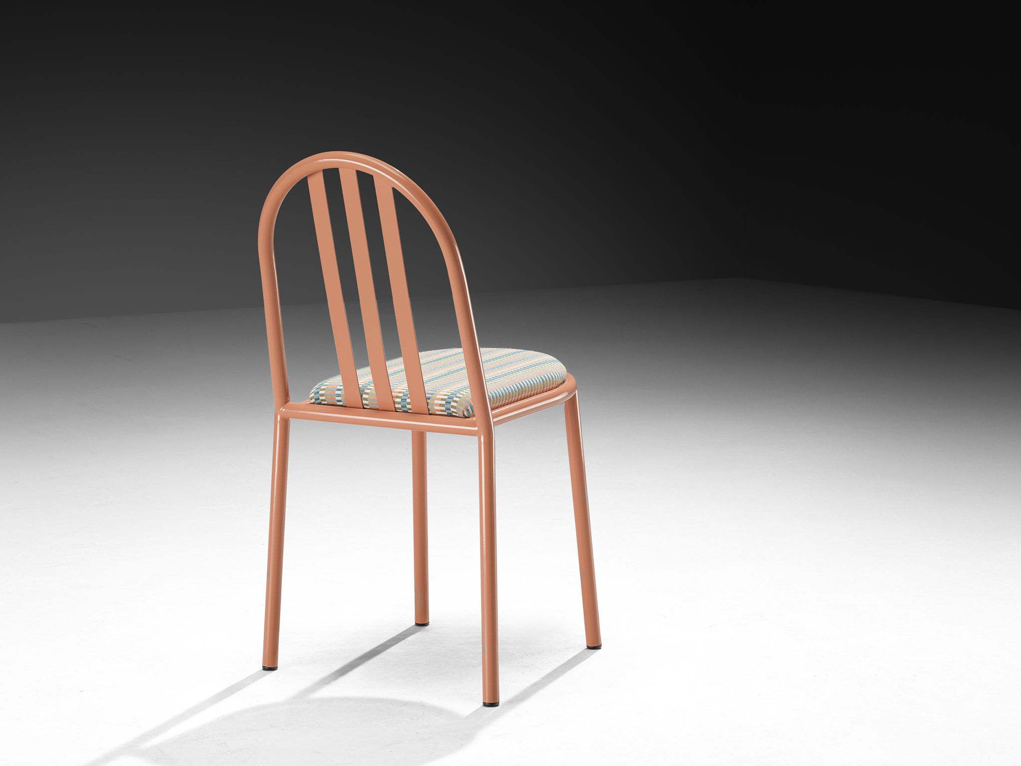 Pink Tubular Steel Chairs by Robert Mallet-Stevens Seating Morentz