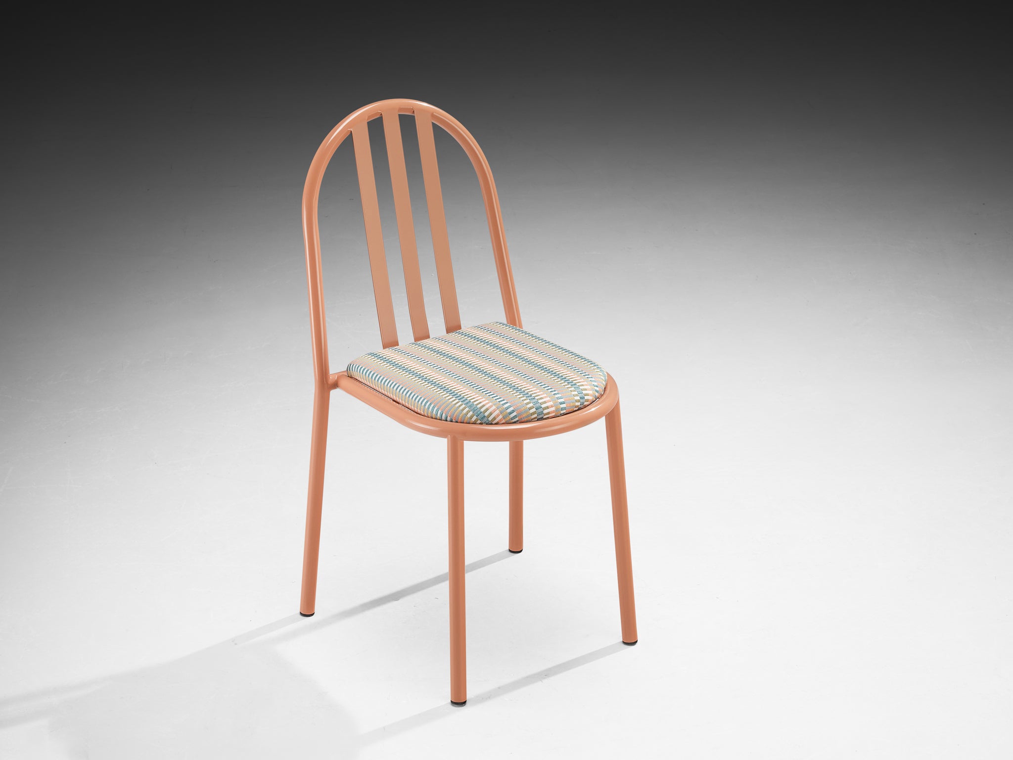 Pink Tubular Steel Chairs by Robert Mallet-Stevens Seating Morentz