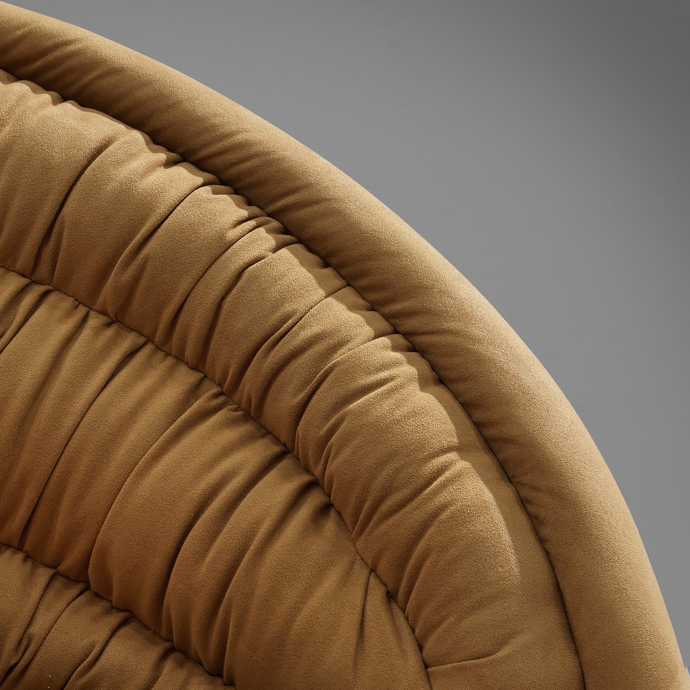 Vladimir Kagan 'Ellipse' Lounge Chair in Beige Upholstery seating Morentz