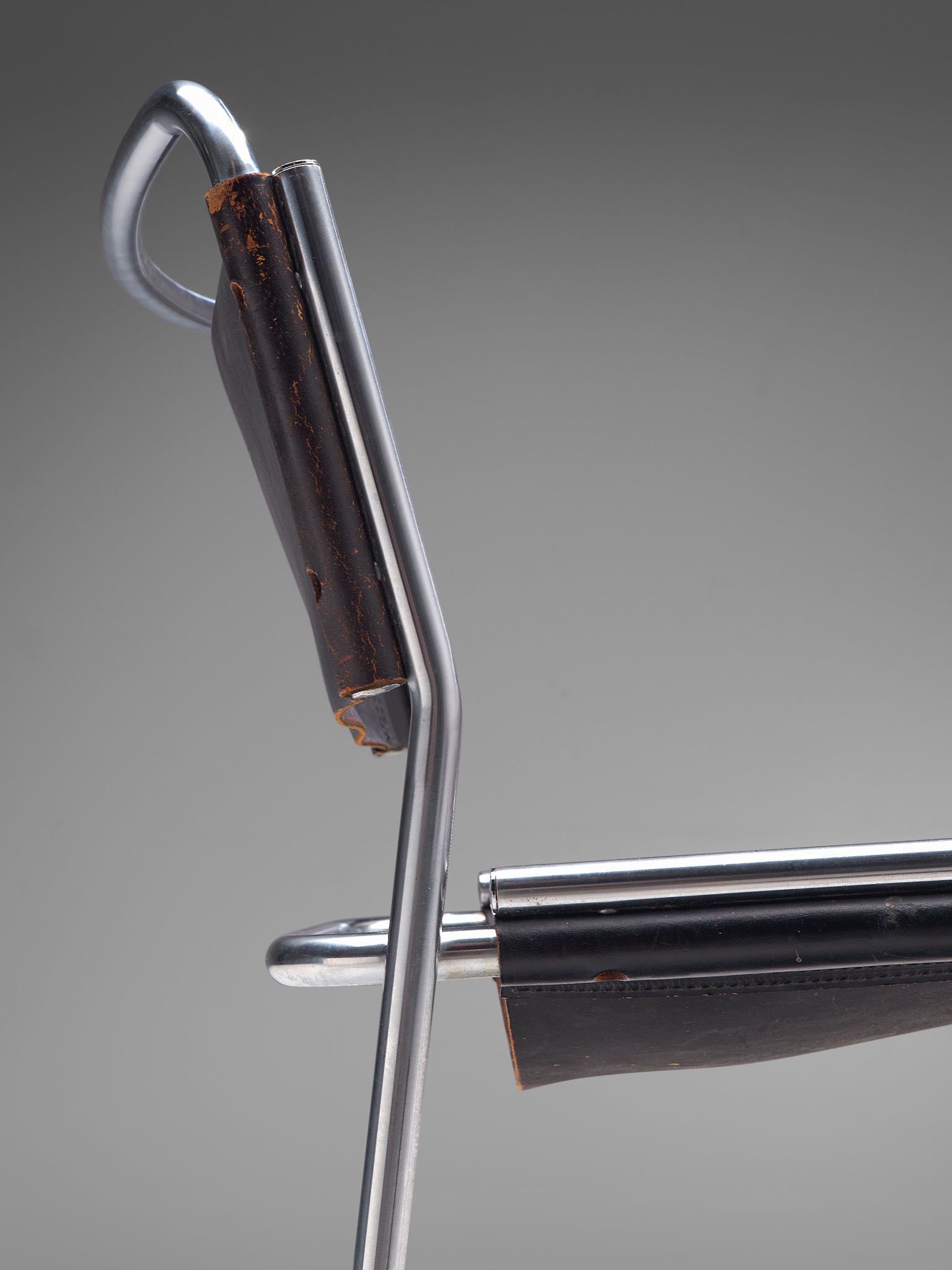 Set of Four Tubular Chairs by 't Spectrum Seating Morentz