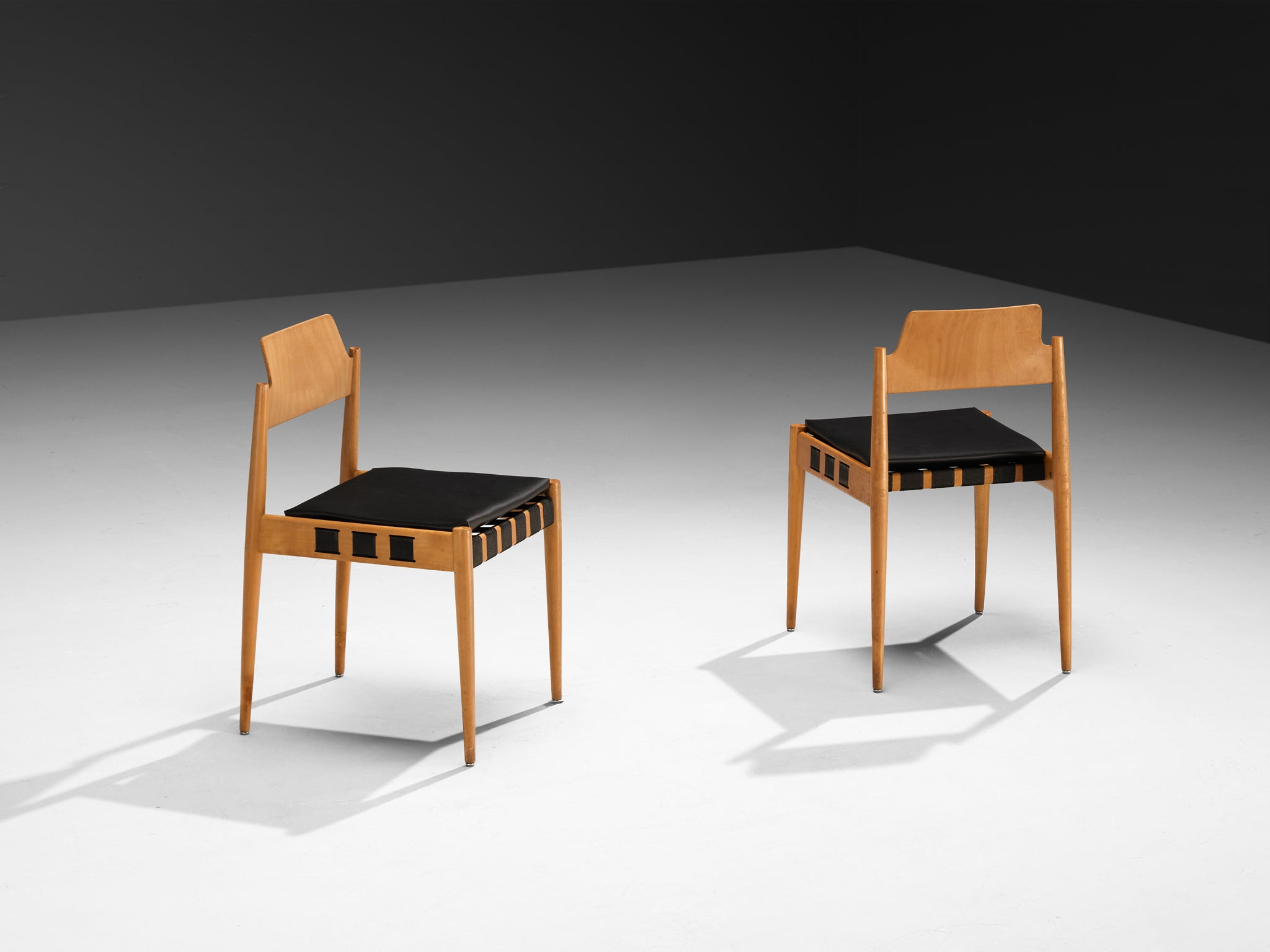 Egon Eiermann for Wilde + Spieth Set of Twelve Dining Chairs Seating Morentz