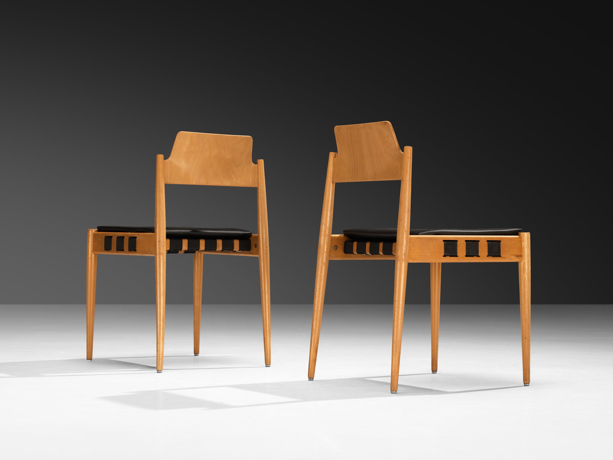 Egon Eiermann for Wilde + Spieth Set of Twelve Dining Chairs Seating Morentz