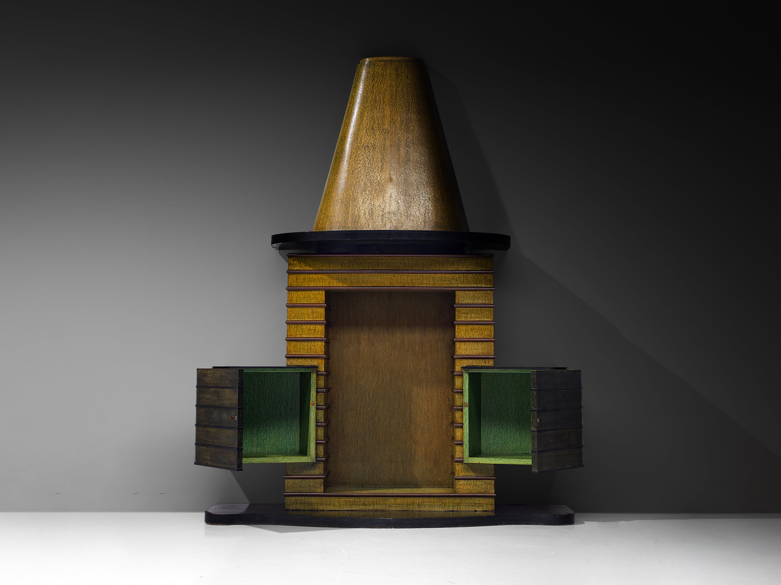 Ernesto Valabrega for Studio Vittorio Valabrega Rare Bar Cabinet Case pieces and storage cabinets Morentz