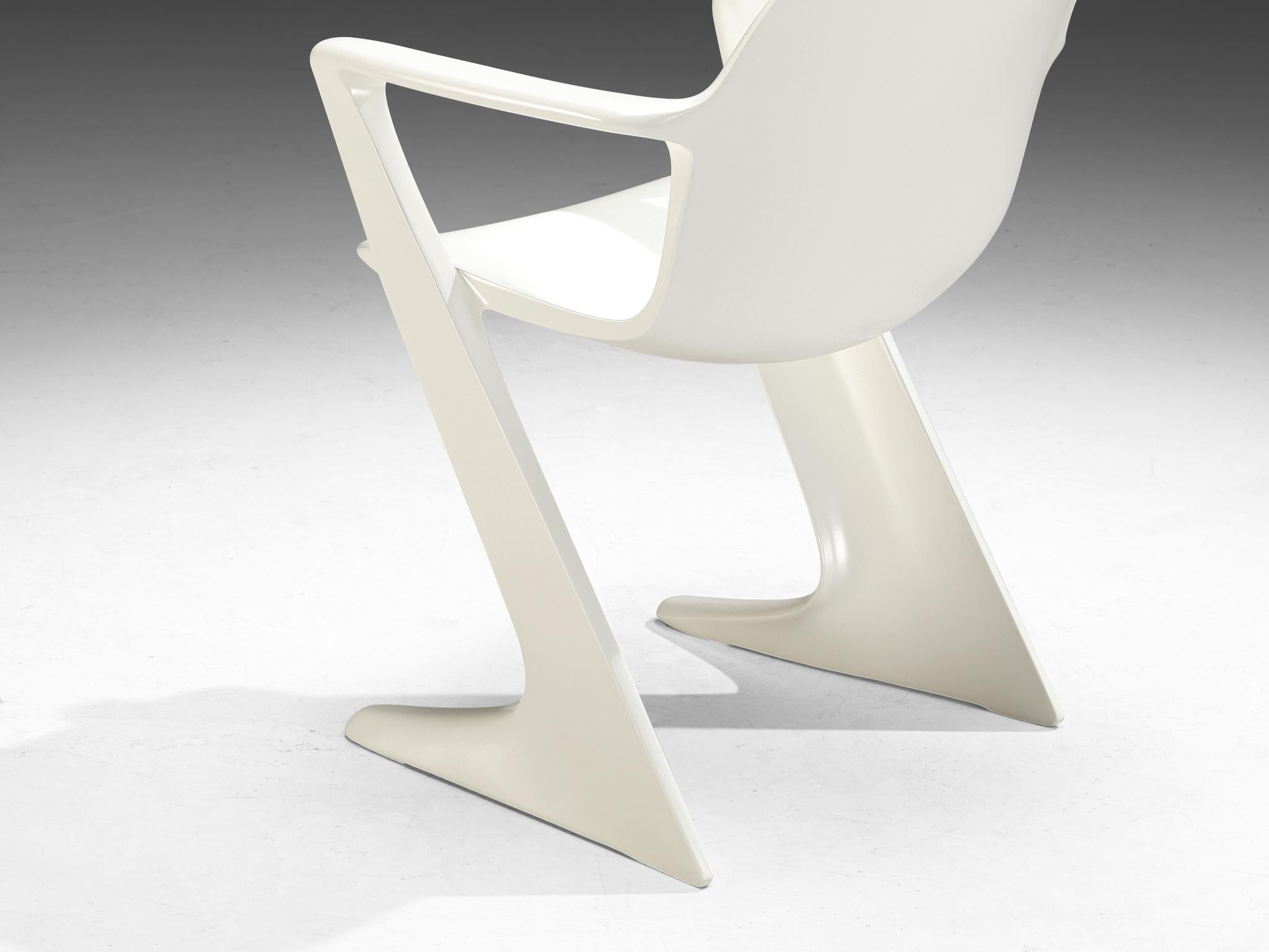 Ernst Moeckl White 'Kangaroo' Dining Chairs seating Morentz