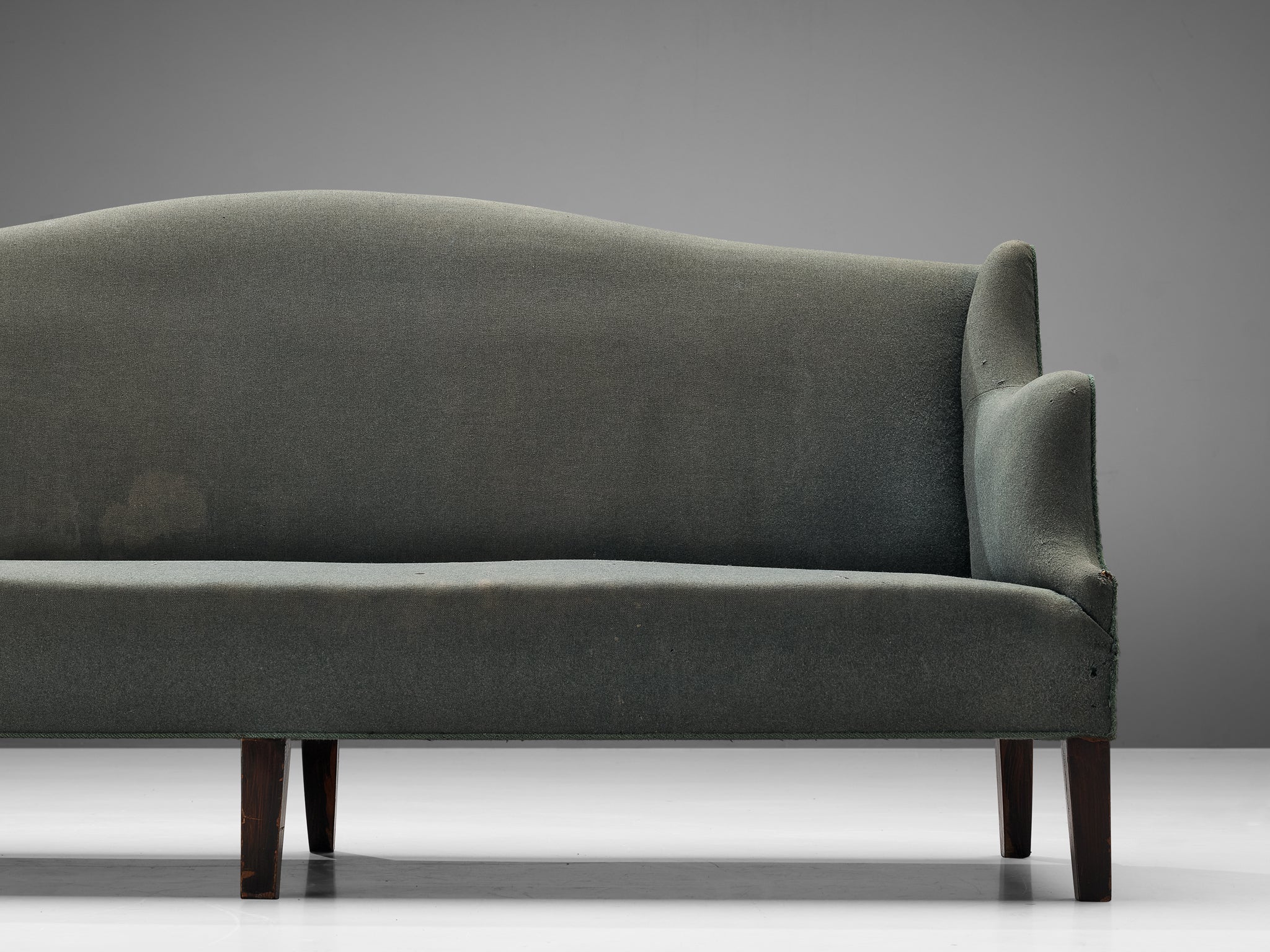 Danish Sofa in Soft Green Upholstery seating Morentz