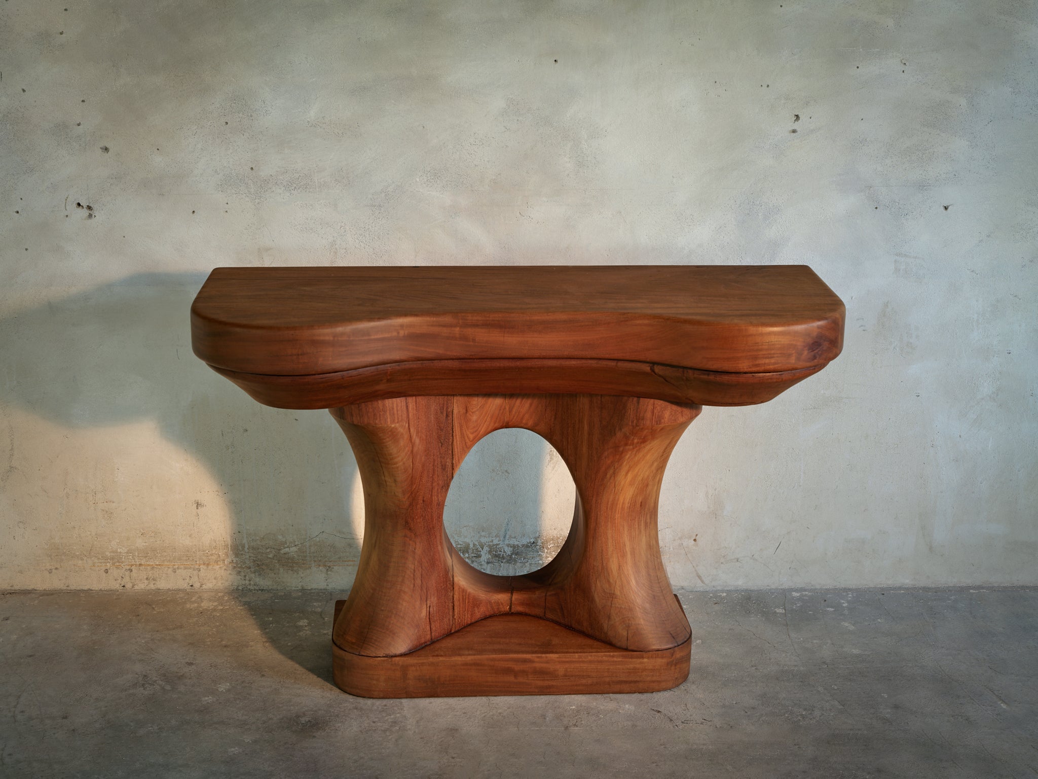 José Zanine Caldas Rare Console in Brazilian Hardwood Tables Morentz