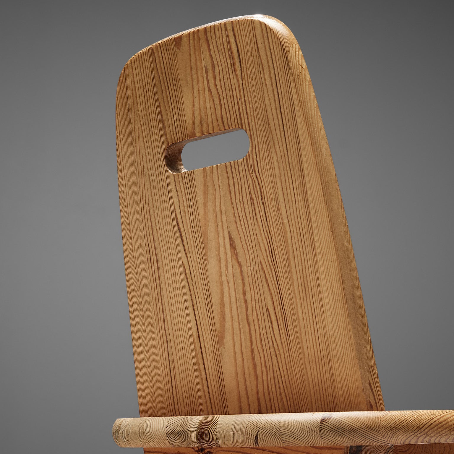 Eero Aarnio for Laukaan Puu Set of Six Dining Chairs in Solid Pine seating Morentz