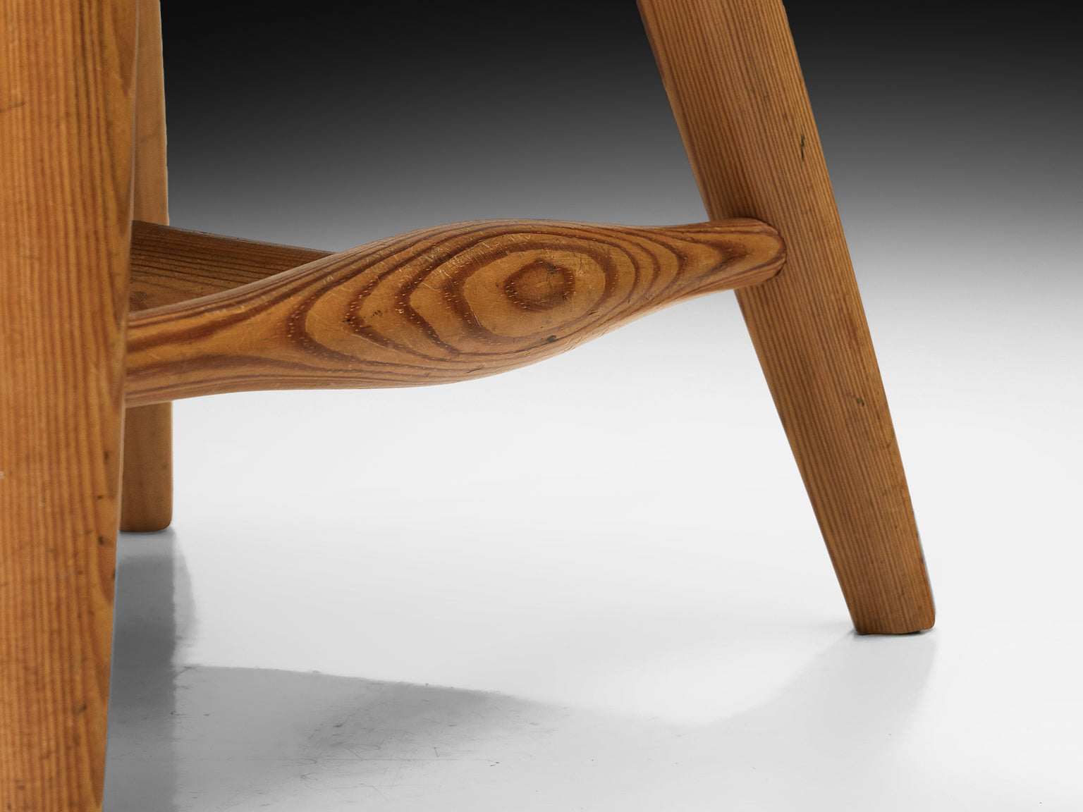 Eero Aarnio for Laukaan Puu Set of Six Dining Chairs in Solid Pine Seating Morentz