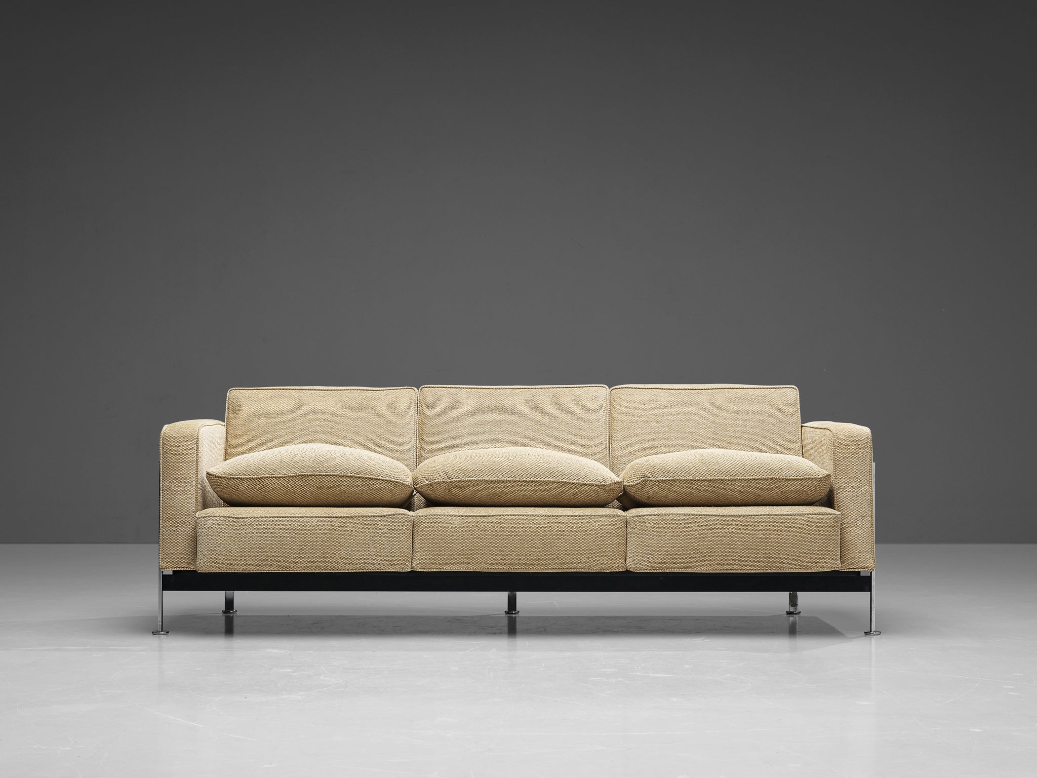 Robert Haussmann for De Sede Sofa in Beige Upholstery Seating Morentz