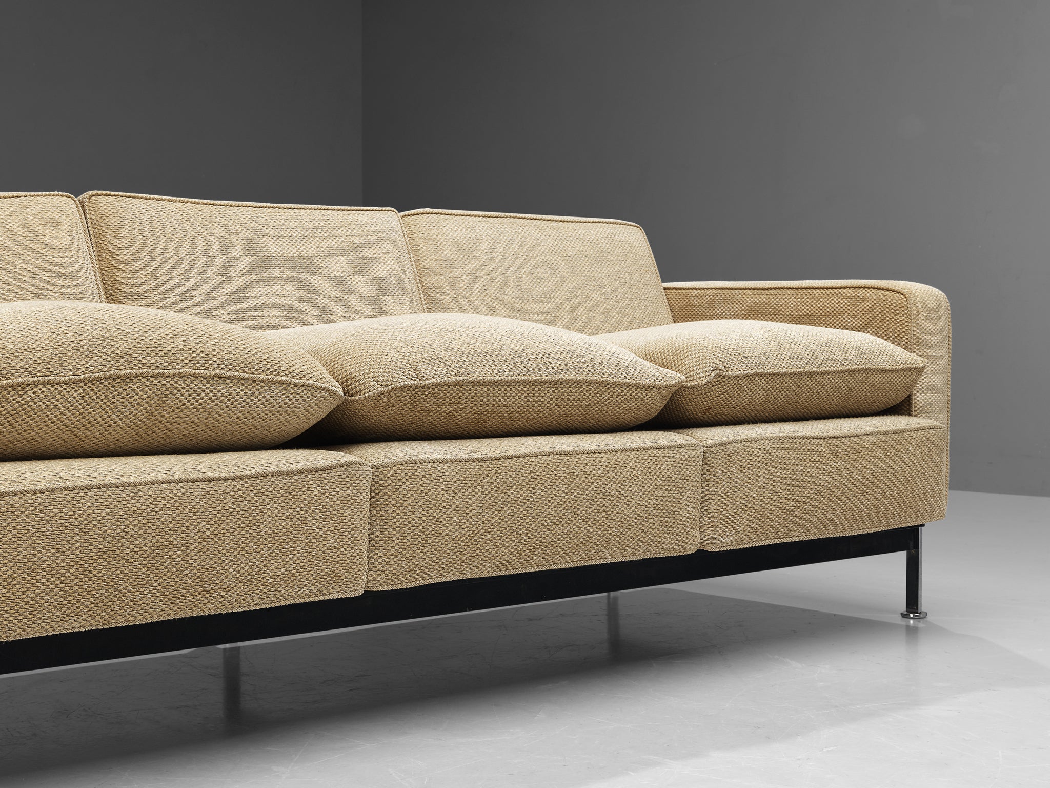 Robert Haussmann for De Sede Sofa in Beige Upholstery Seating Morentz
