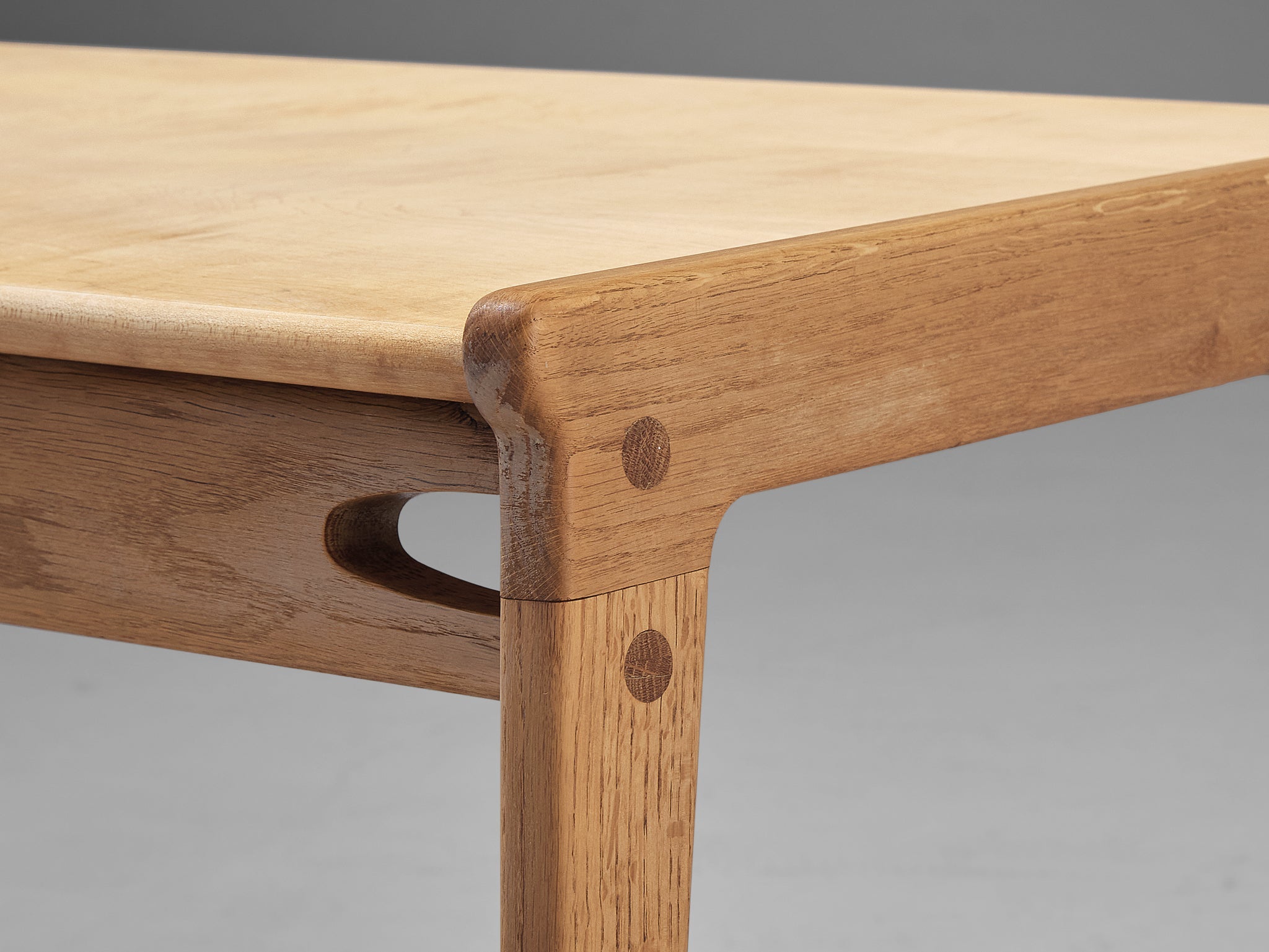 Danish Minimalist Coffee Table in Oak and Maple tables Morentz