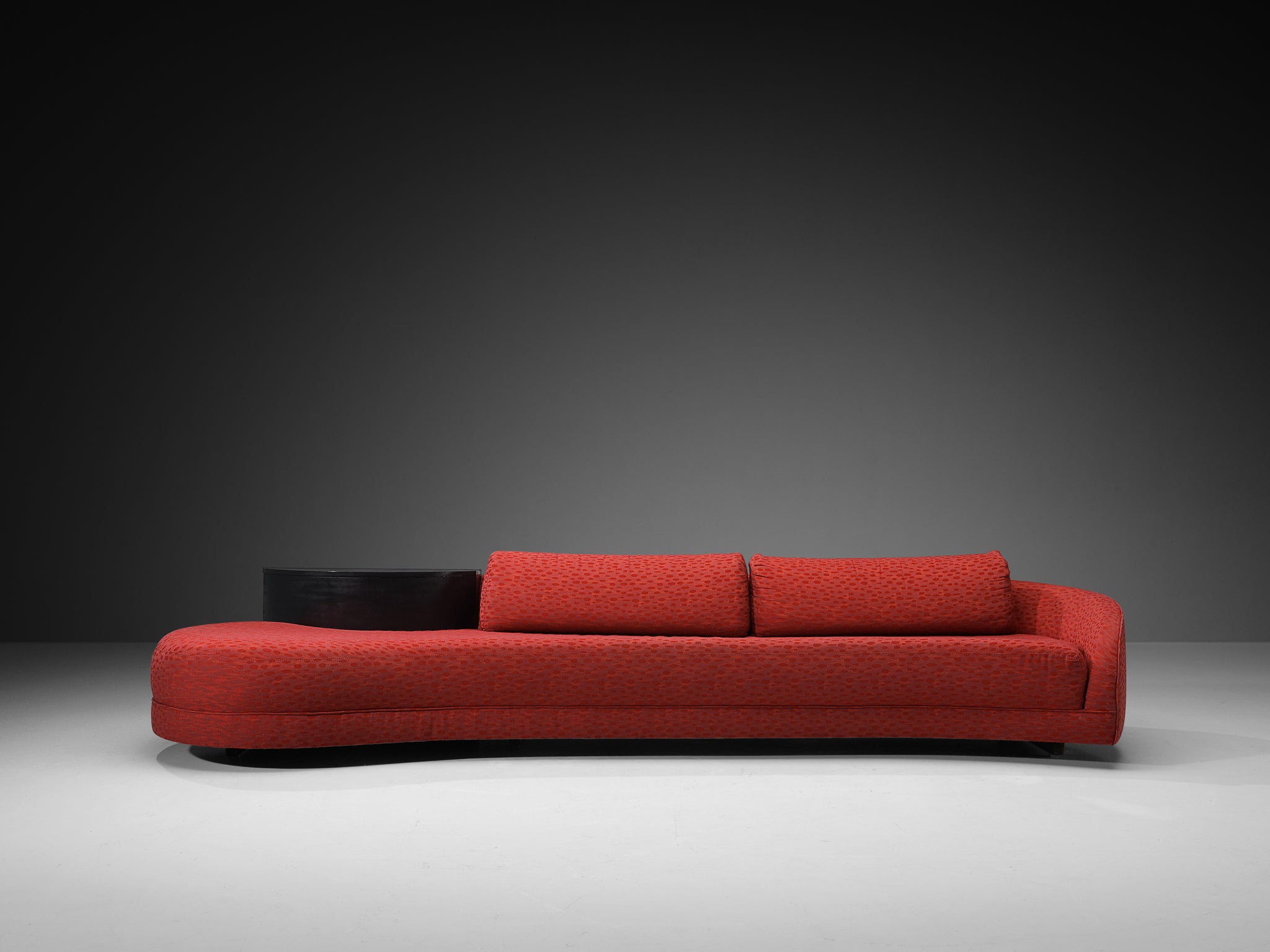 Adrian Pearsall 'Cloud' Sofa in Illustrative Fabric Seating Morentz