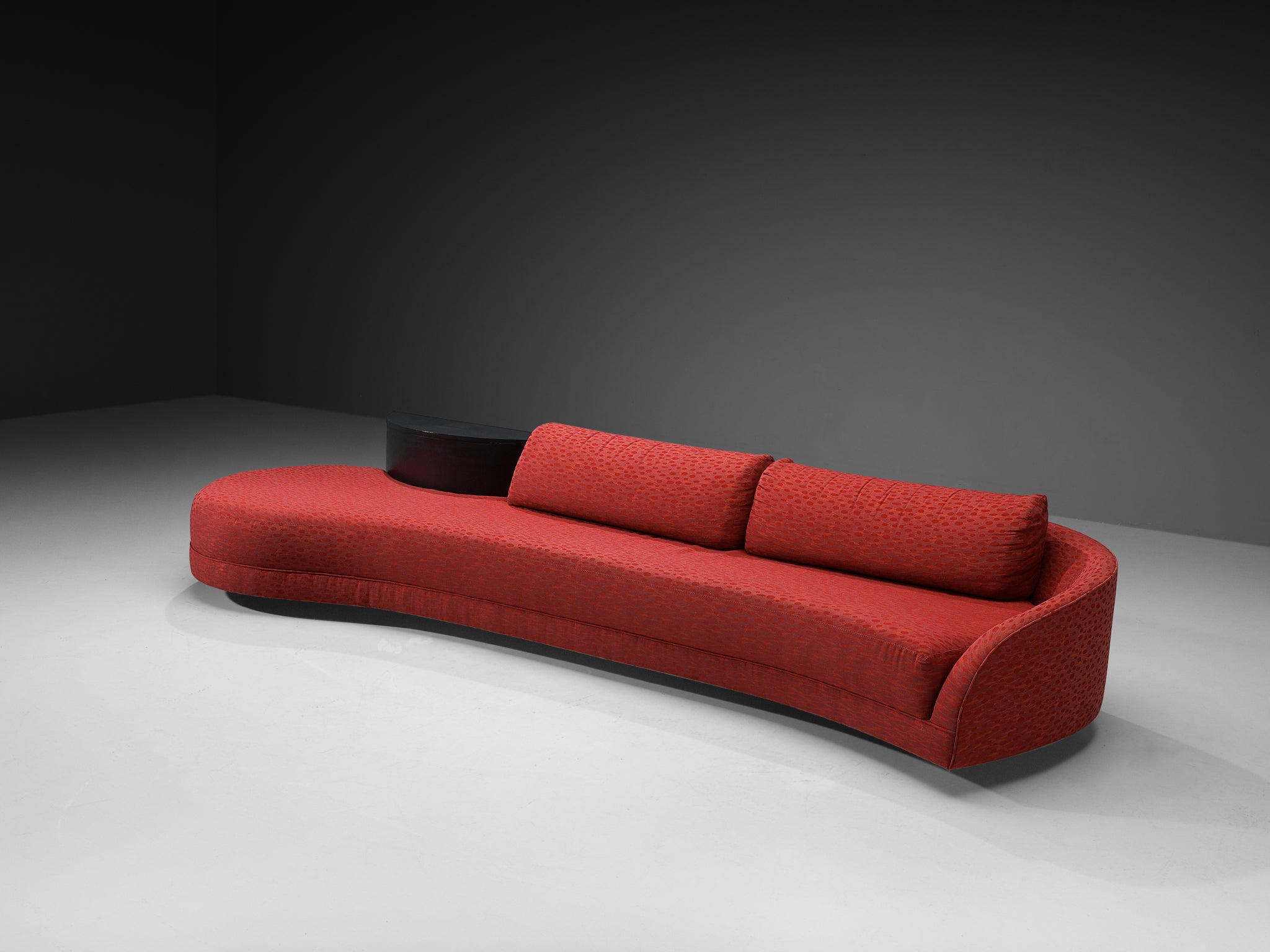 Adrian Pearsall 'Cloud' Sofa in Illustrative Fabric Seating Morentz