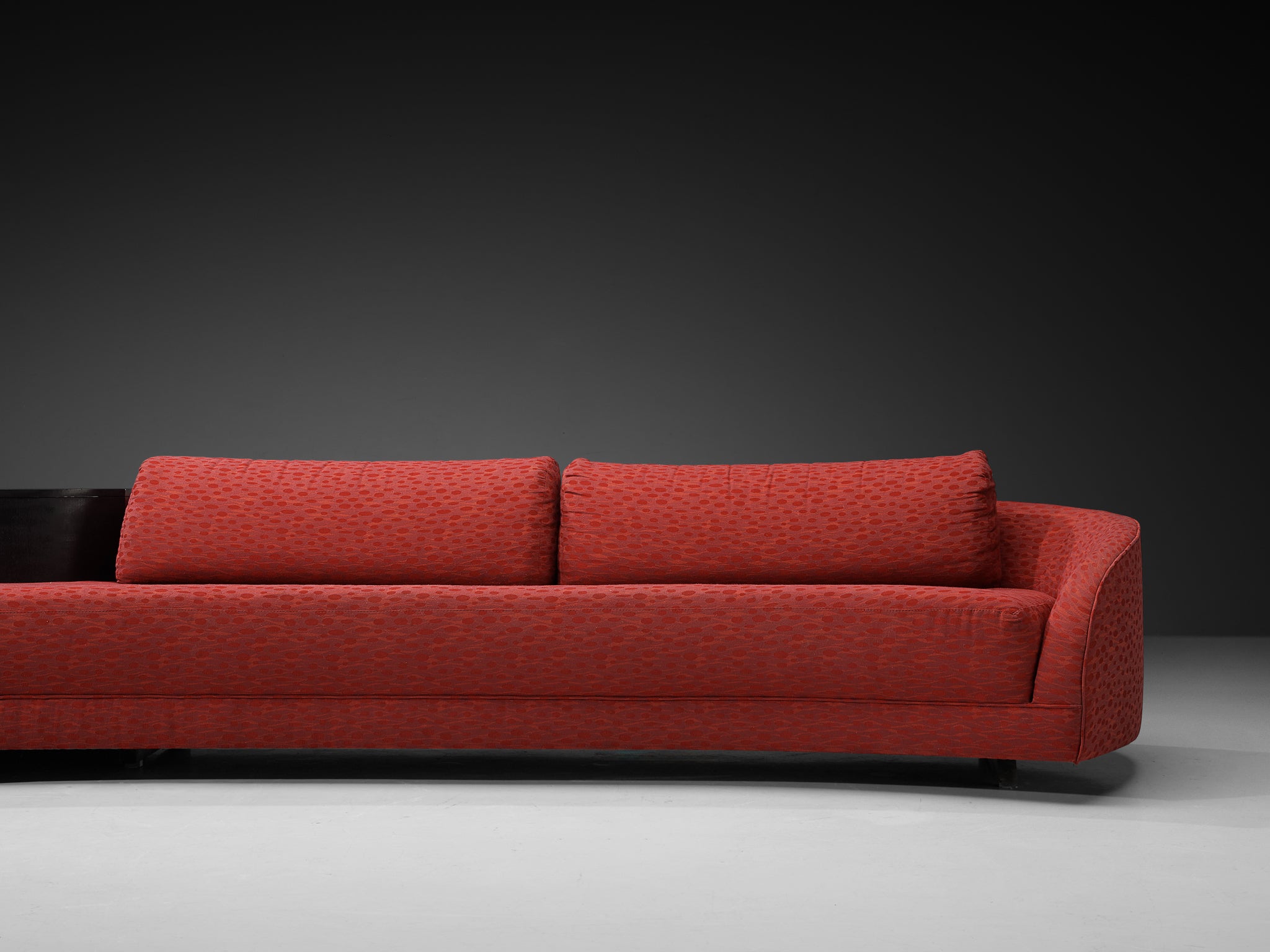 Adrian Pearsall 'Cloud' Sofa in Illustrative Fabric Seating Morentz