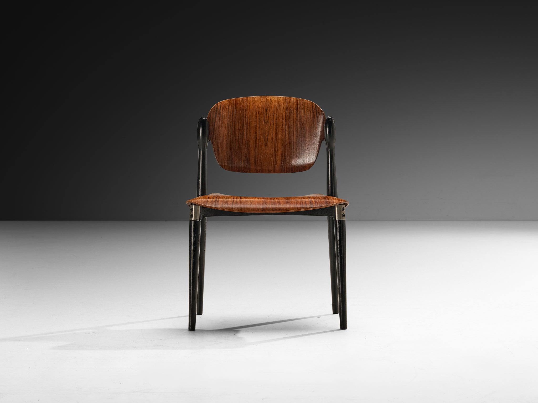 Eugenio Gerli for Tecno Stackable 'S83' Dining Chairs