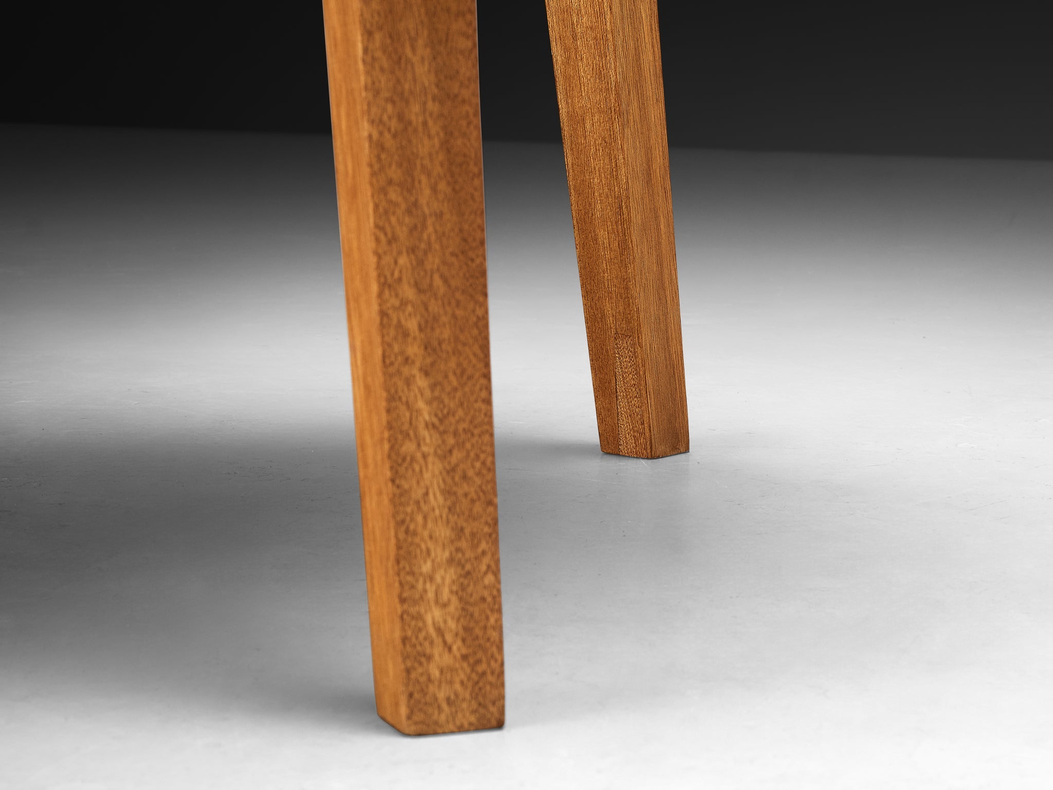 Roger Capron Hexagonal Table in Ceramic Blonde Wood with Sun Motifs tables Morentz