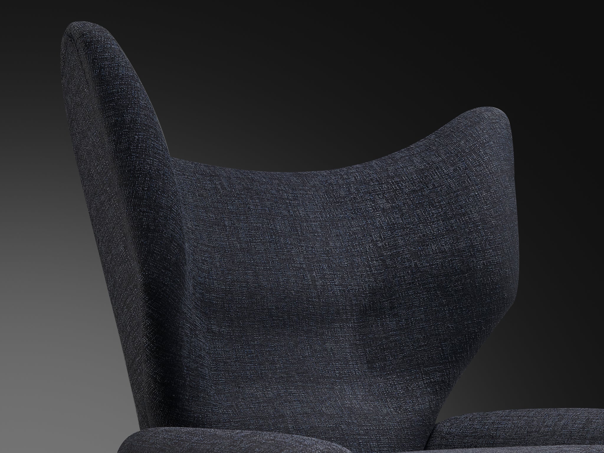 Rare Bent Møller Jepsen 'FN' Winged Lounge Chair Seating Morentz