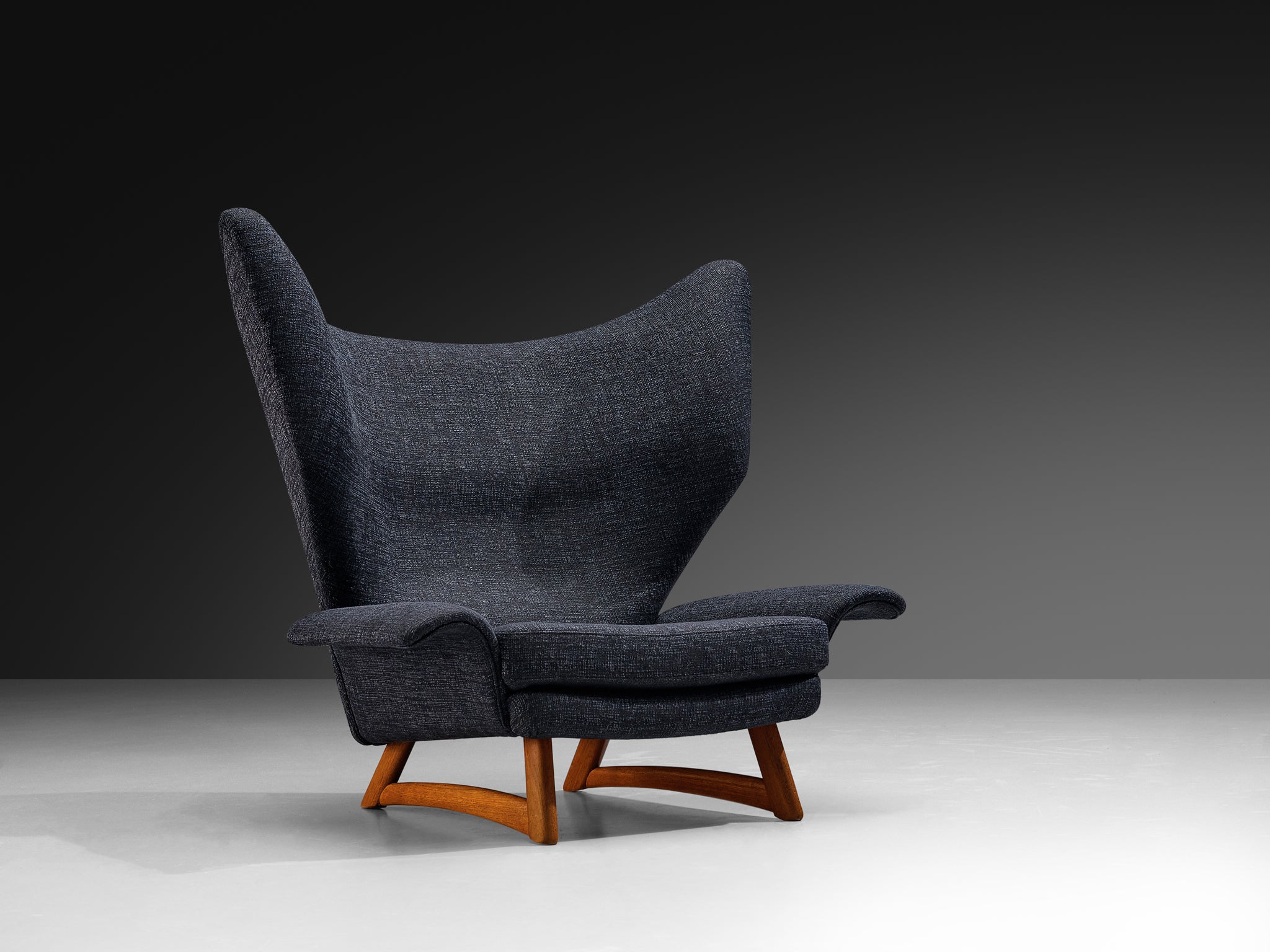 Rare Bent Møller Jepsen 'FN' Winged Lounge Chair Seating Morentz