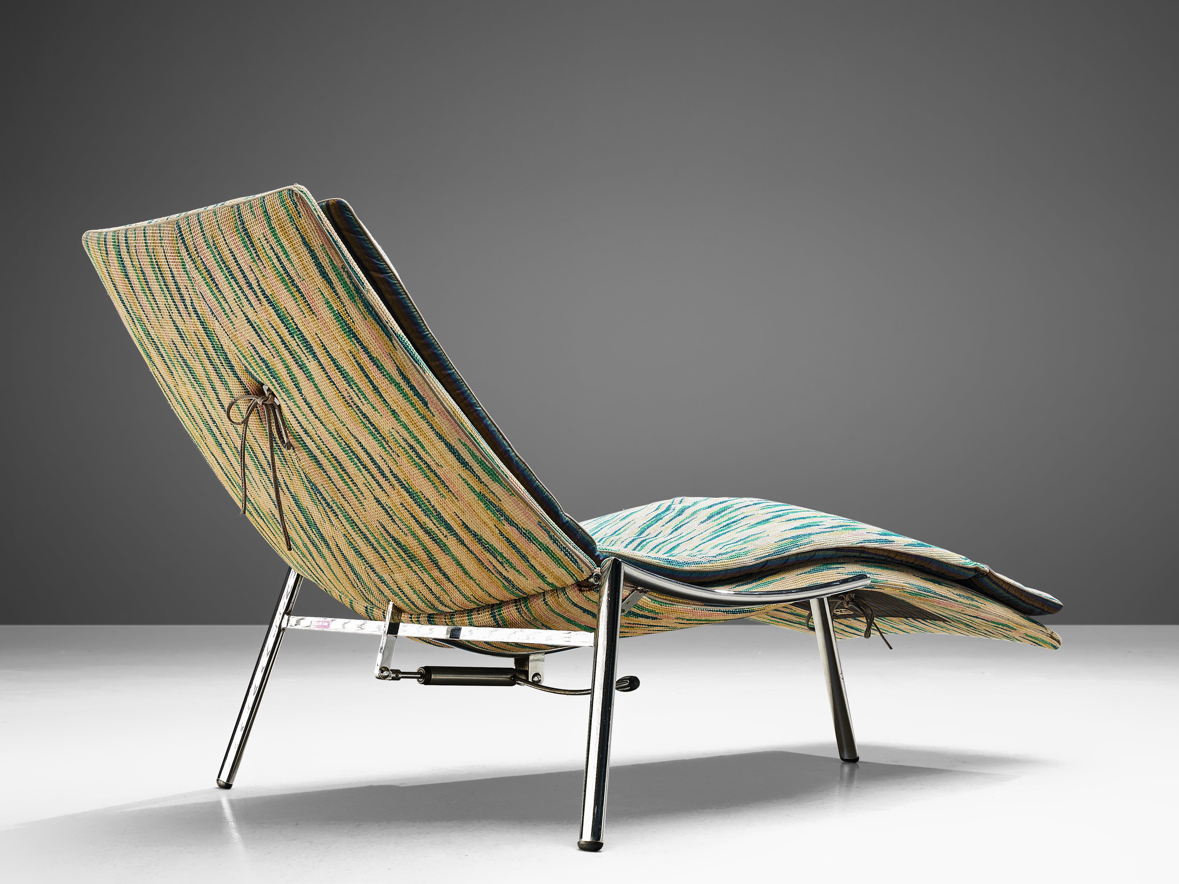 Giovanni Offredi for Saporiti Chaise Longues in Vibrant Upholstery seating Morentz