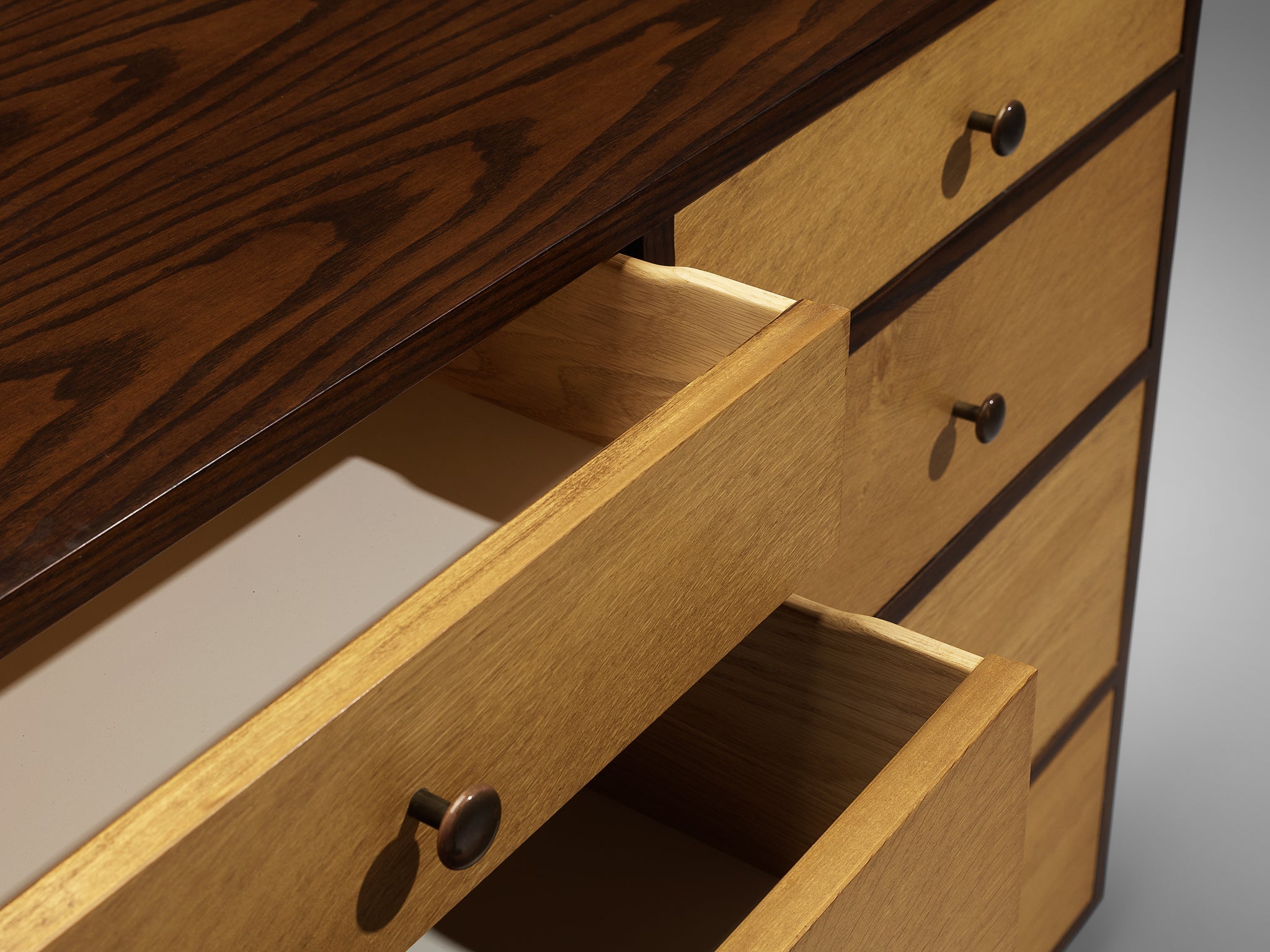 Edward Wormley Free-Standing Queen Size Bed with Drawers more furniture and collectibles Morentz