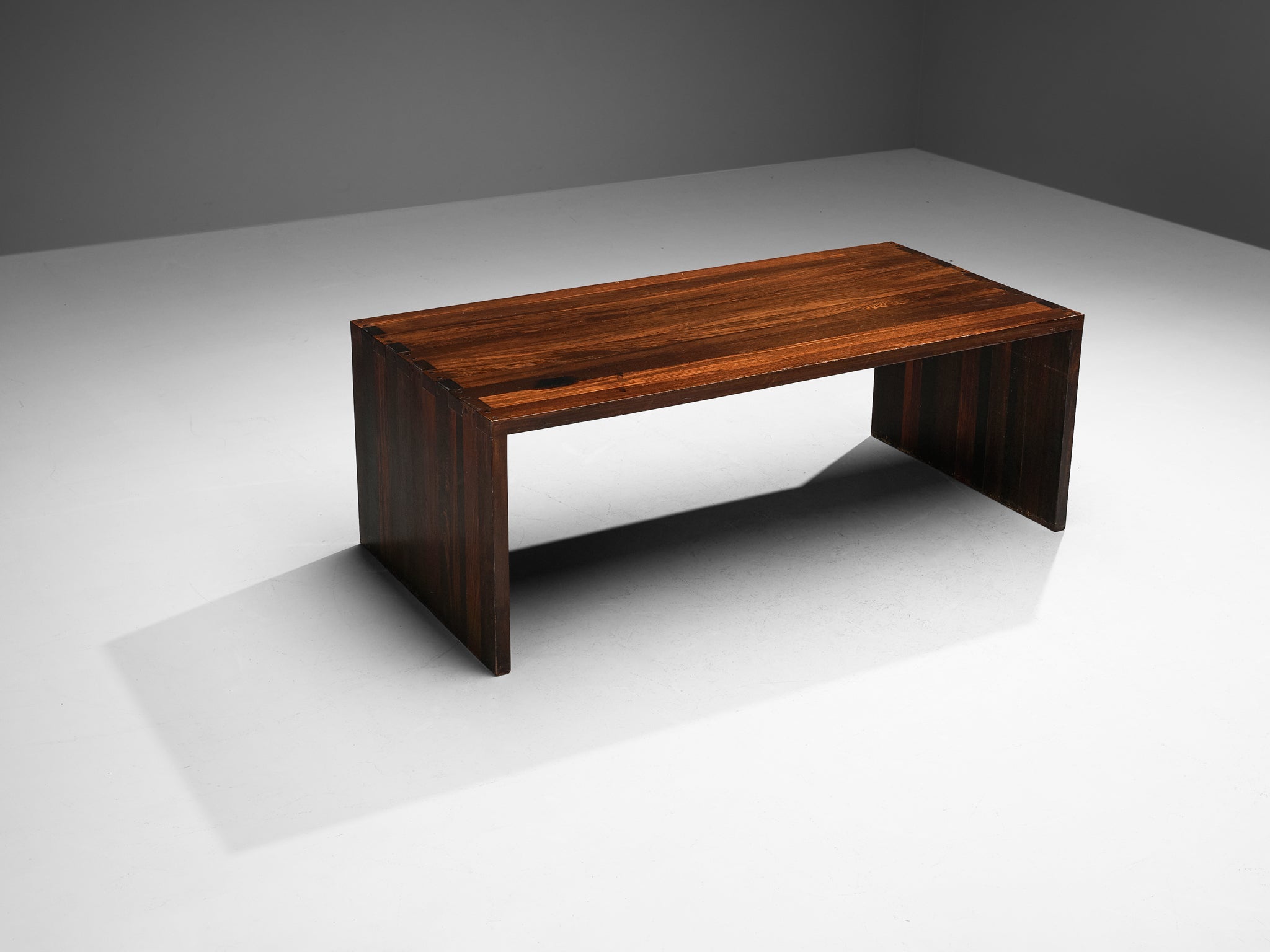 Rectangular Table or Desk in Solid Wengé tables Morentz