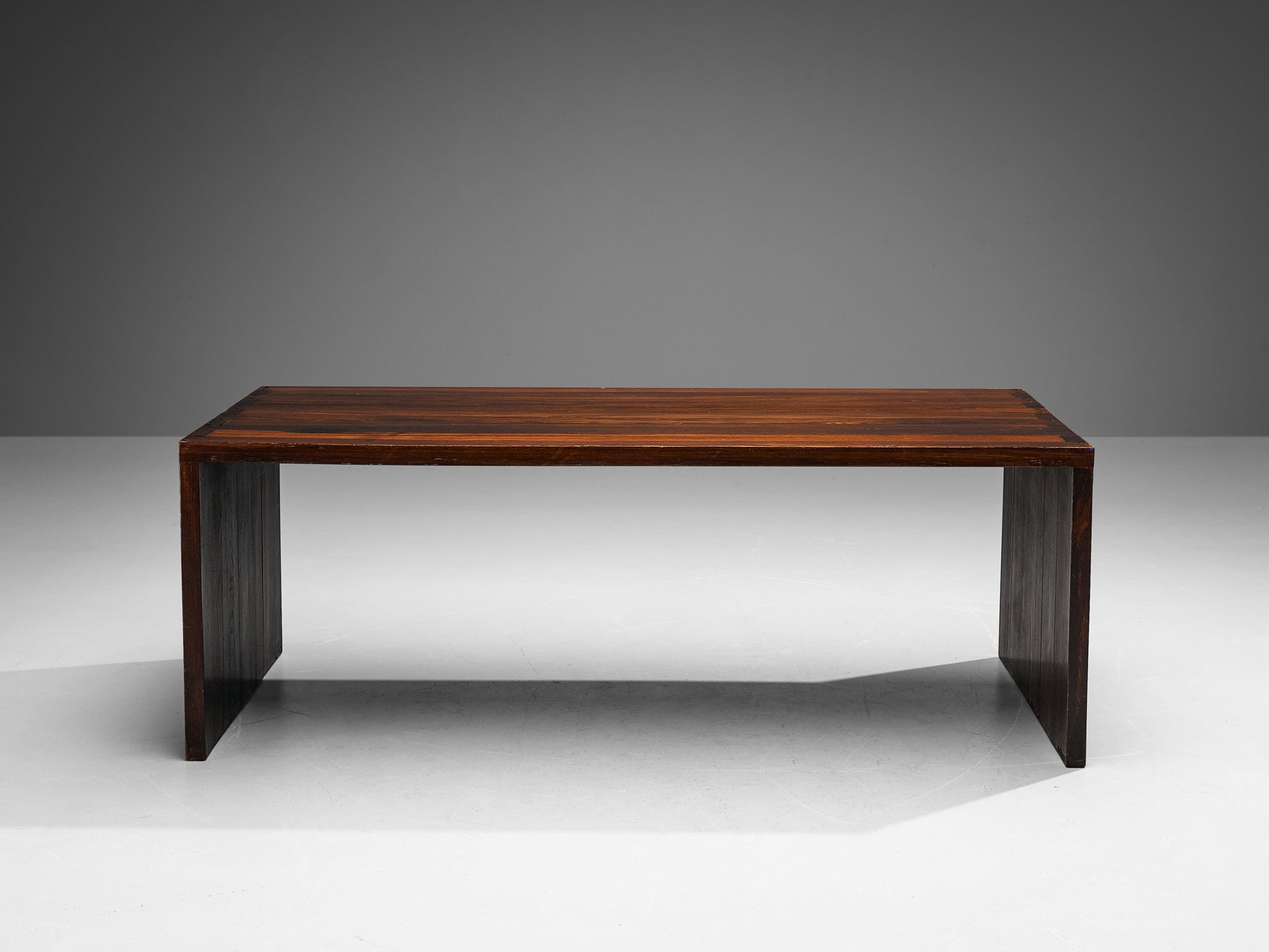 Rectangular Table or Desk in Solid Wengé tables Morentz