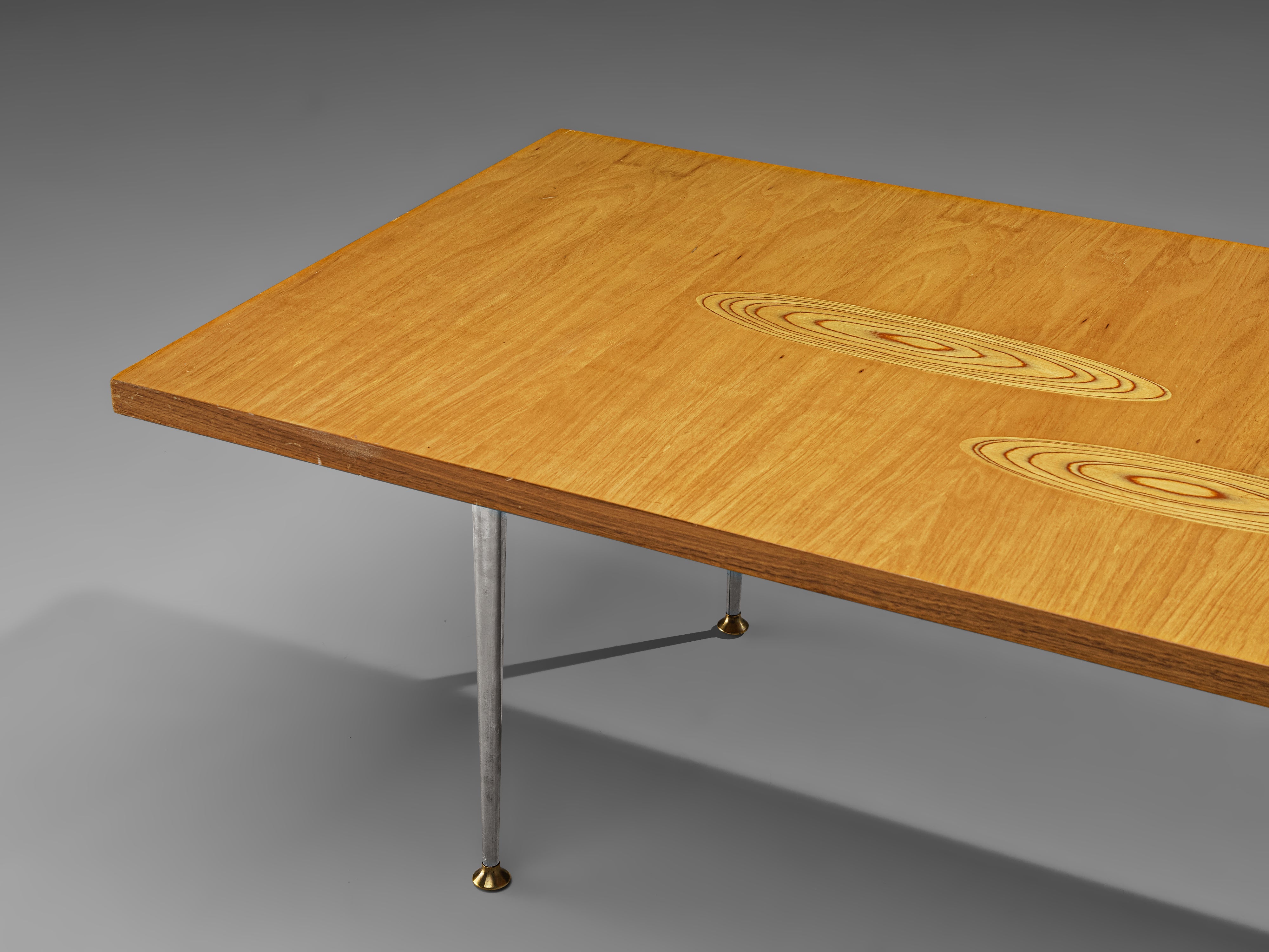 Tapio Wirkkala for Asko Coffee Table in Birch with Inlays tables Morentz