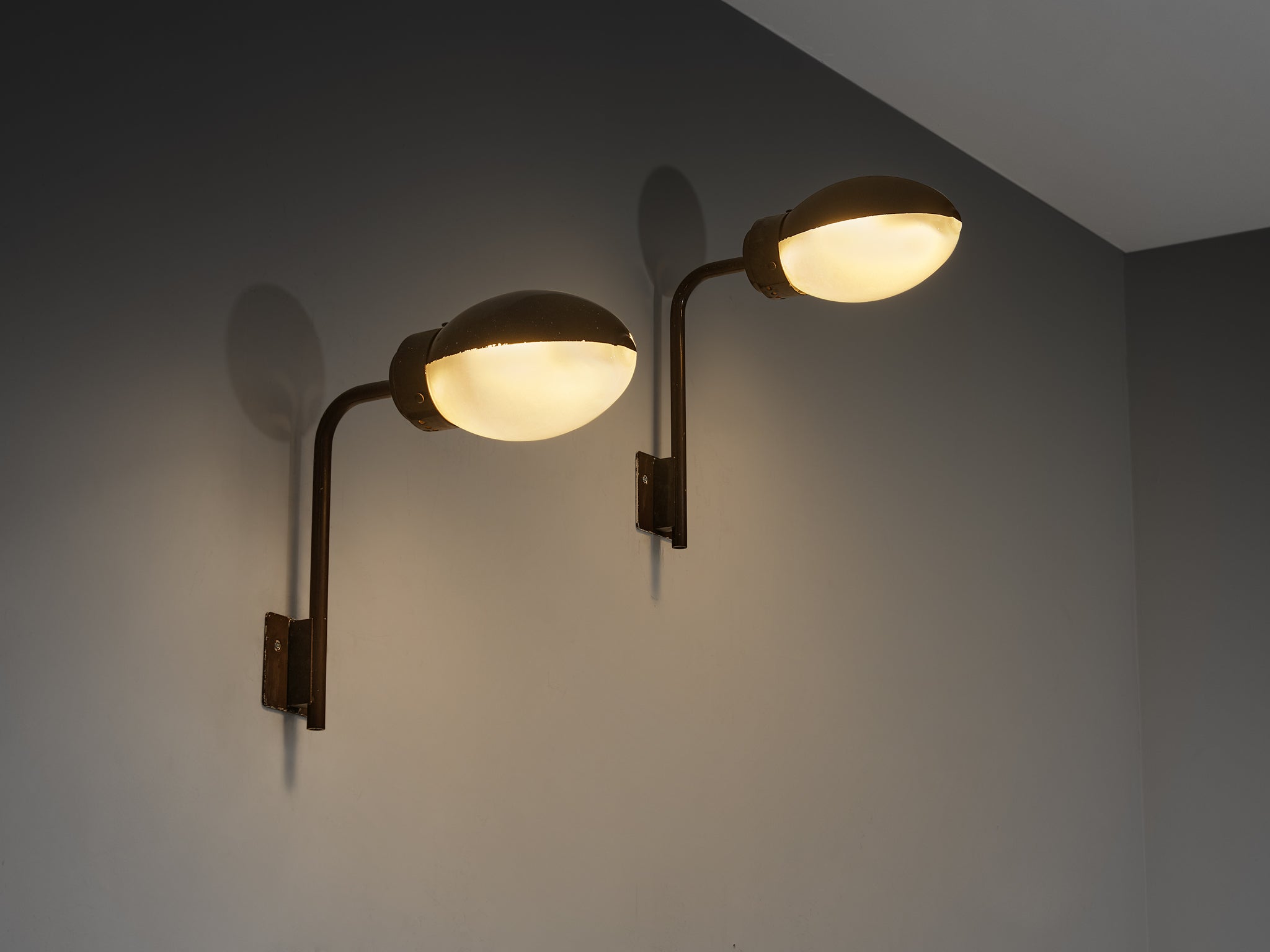 Franco Albini and Franca Helg for Arteluce 'Ochetta' Wall Lights Lighting Morentz