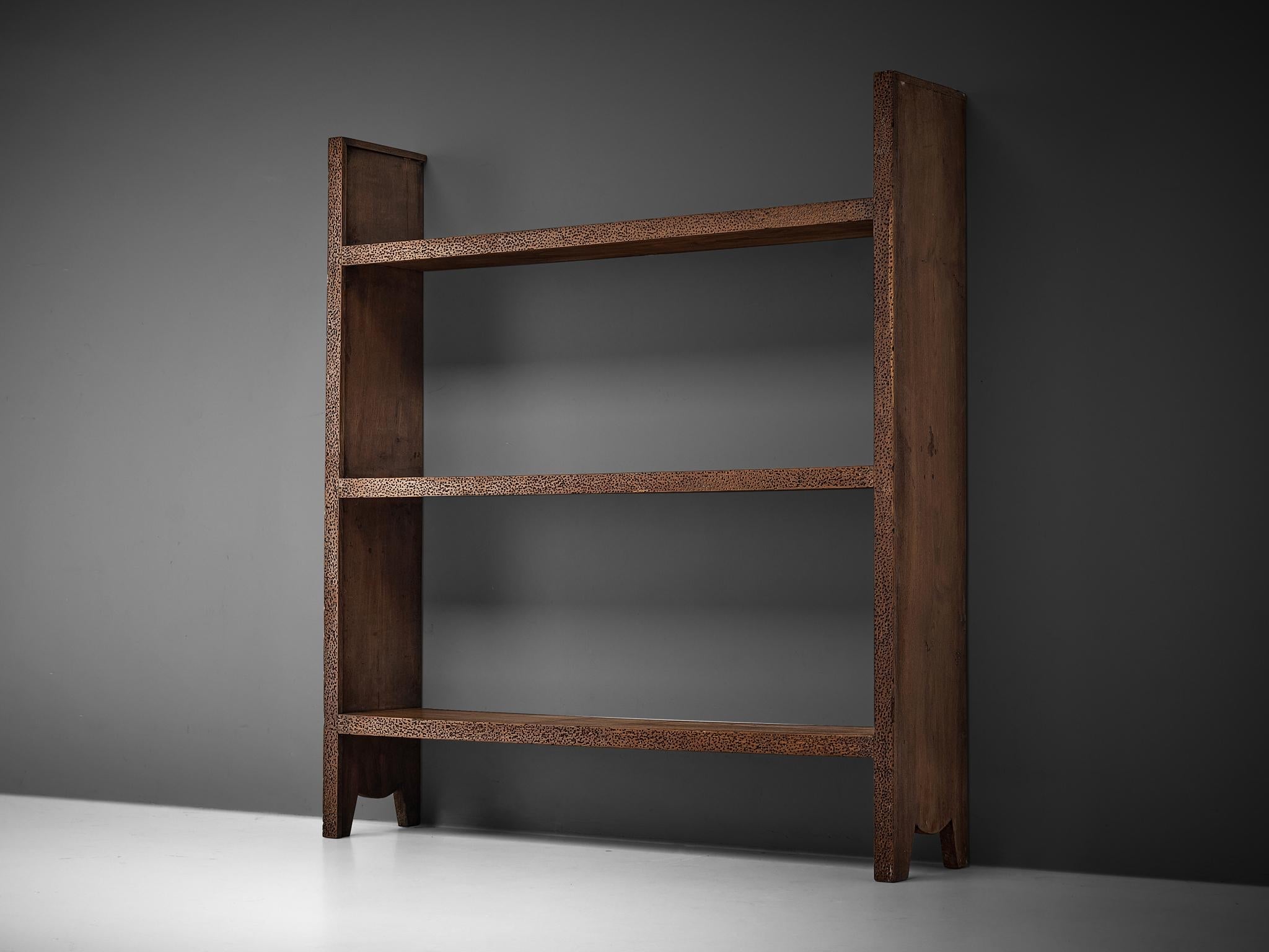 Ernesto Valabrega Small Bookcase in Oak case pieces and storage cabinets Morentz