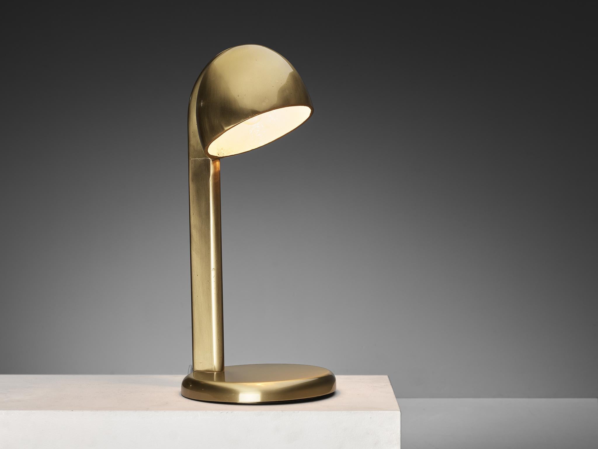 Table Lamp in Solid Brass