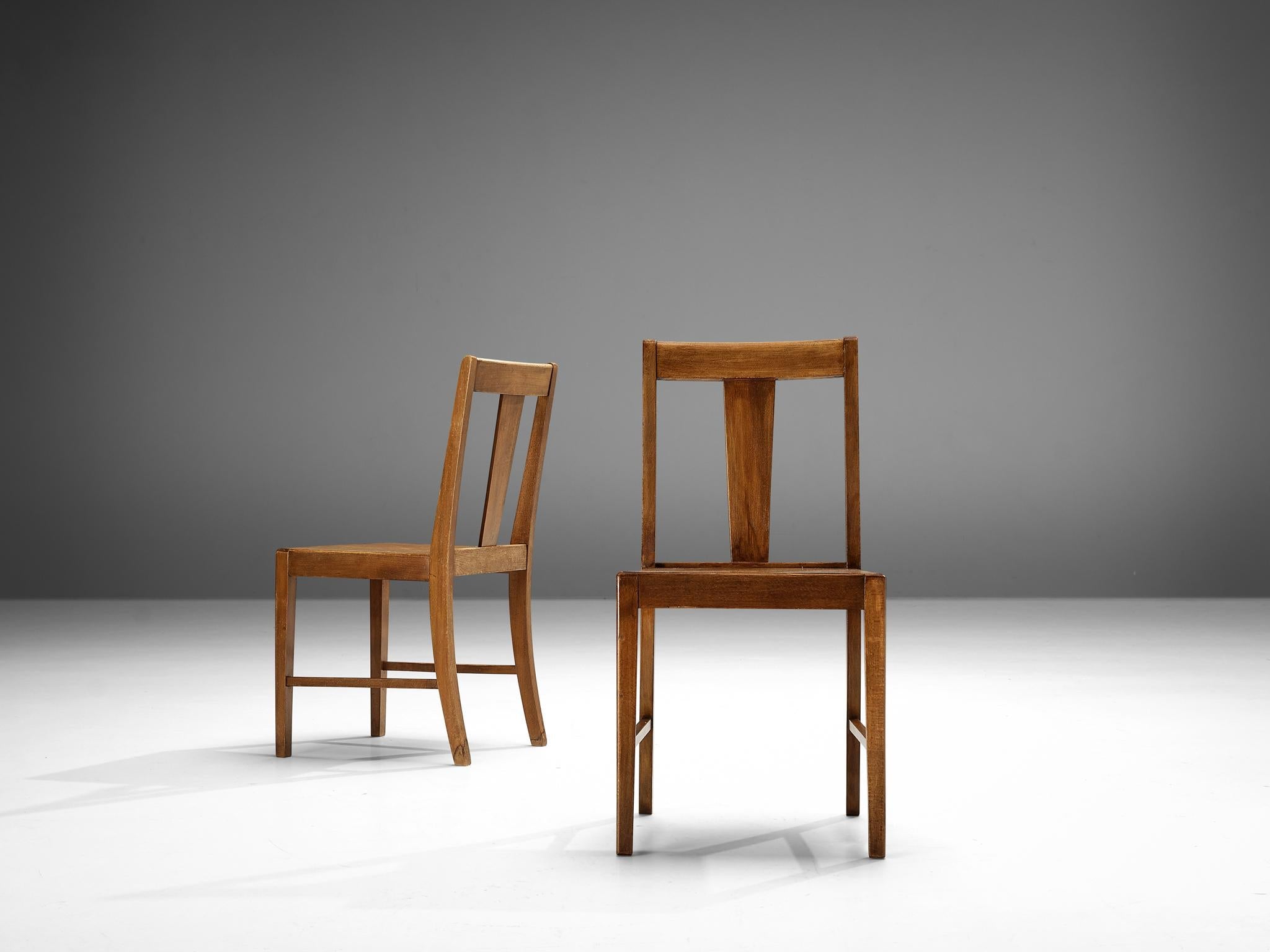 Dutch Dining Chairs in Wood seating Morentz