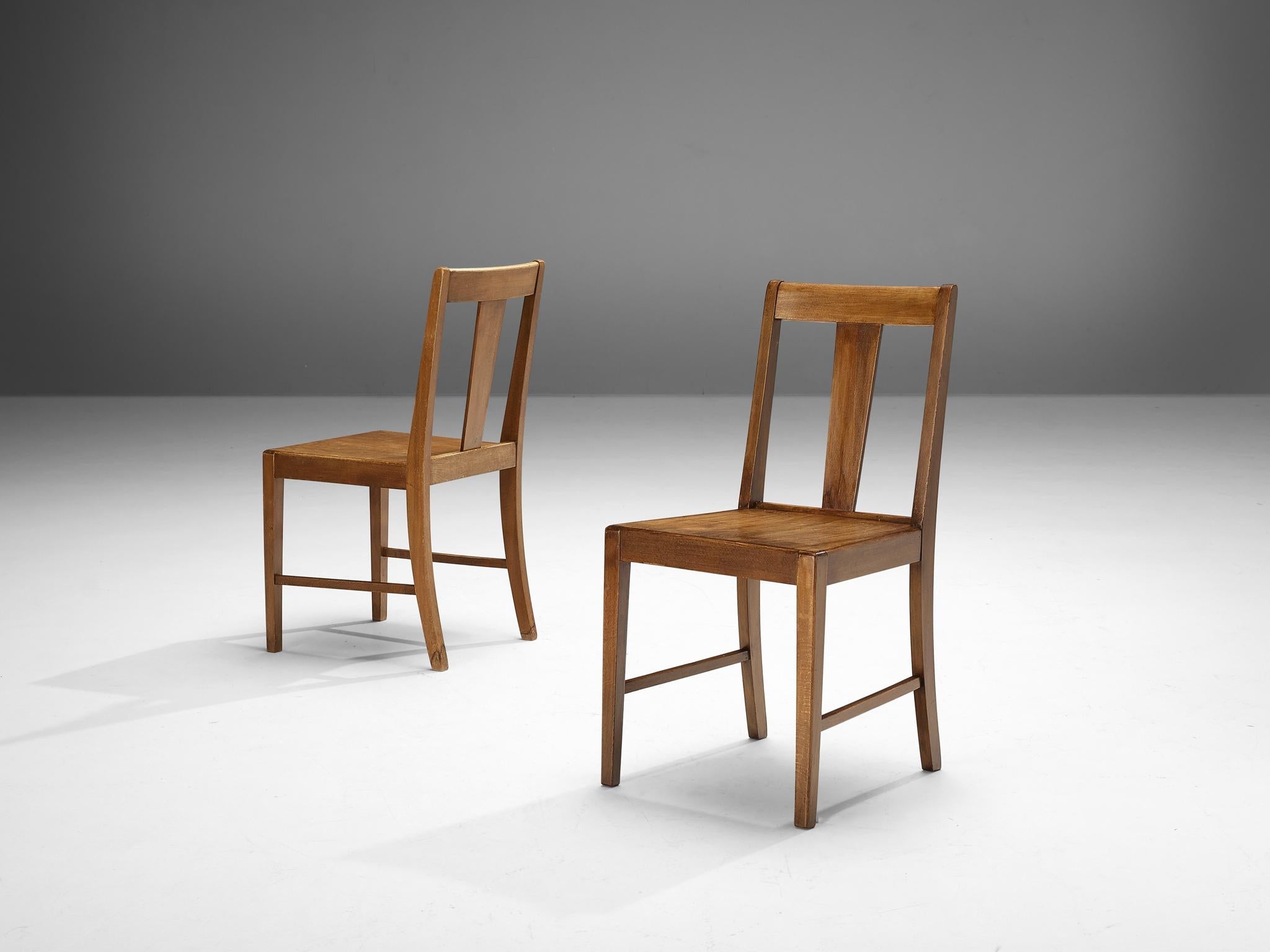 Dutch Dining Chairs in Wood seating Morentz