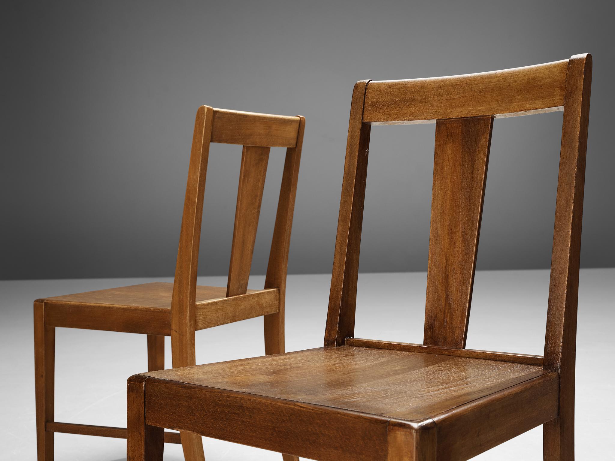 Dutch Dining Chairs in Wood seating Morentz