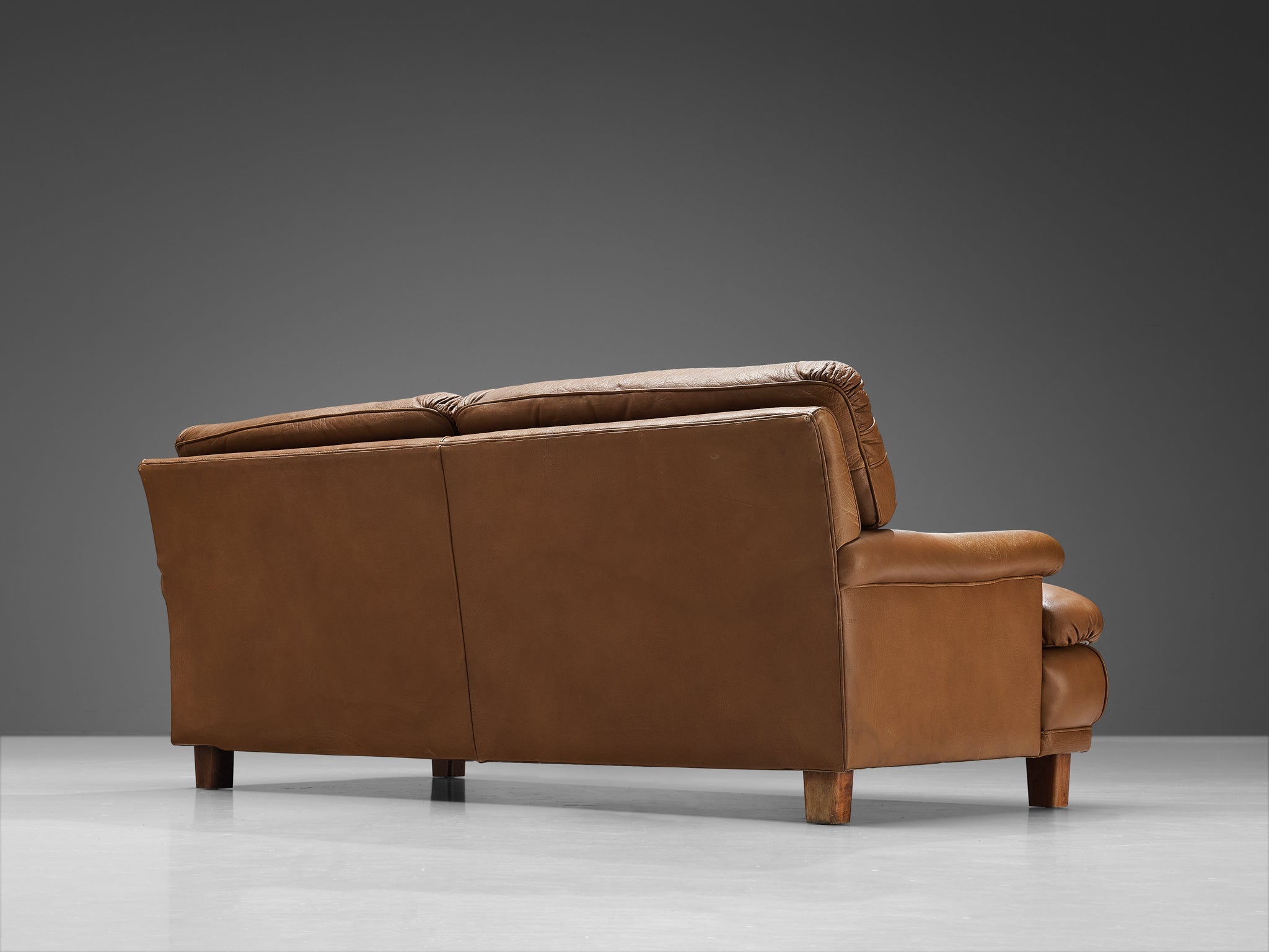 Arne Norell Sofa in Brown Leather seating Morentz
