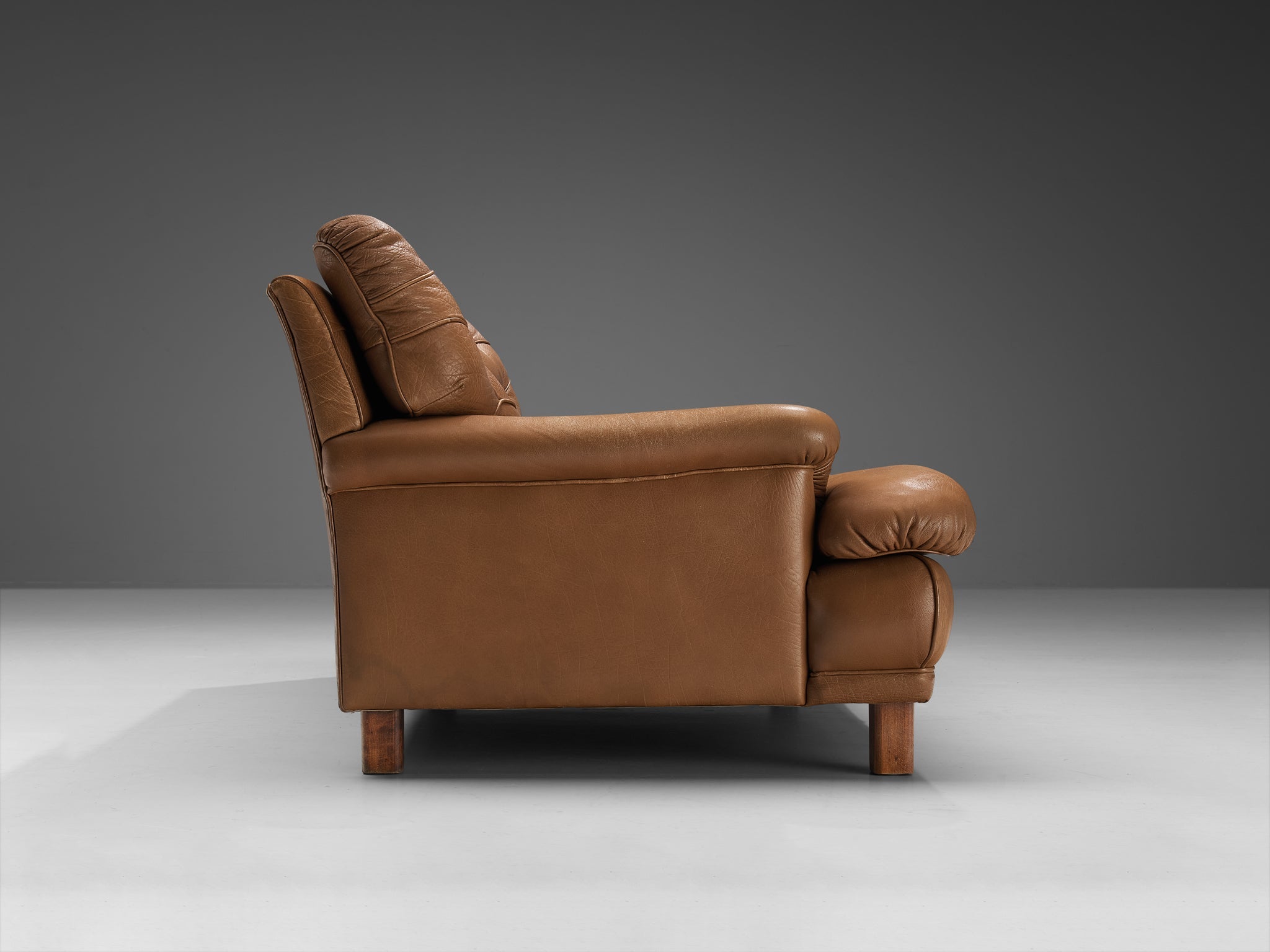 Arne Norell Sofa in Brown Leather seating Morentz