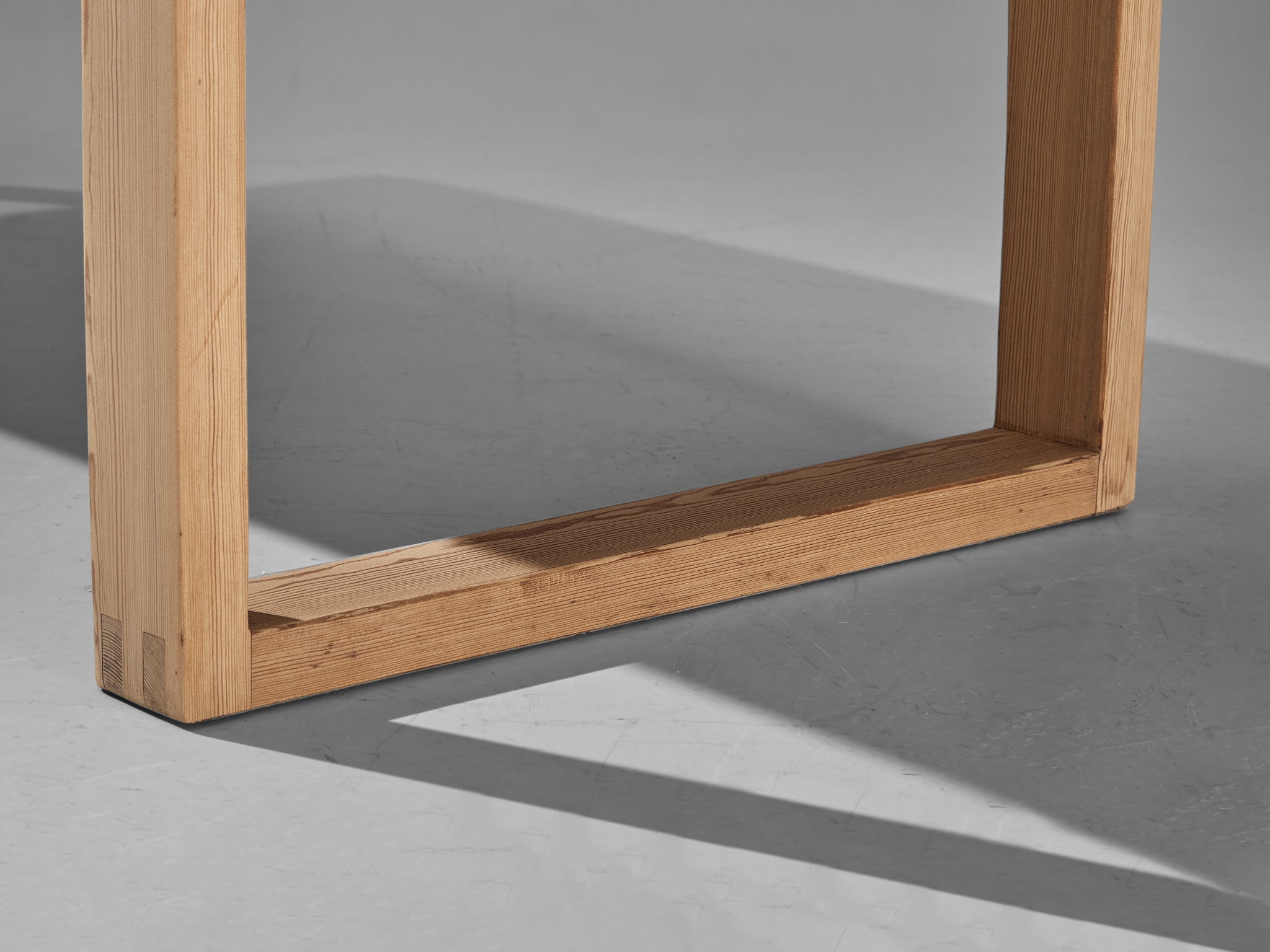 Scandinavian Rectangular Coffee Table in Natural Pine tables Morentz