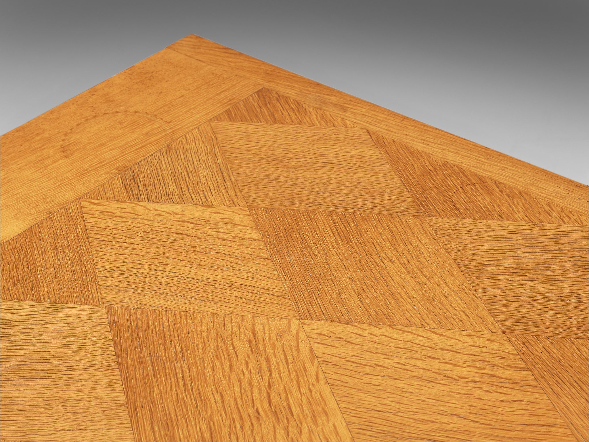 Dining Table with Inlayed Tabletop in Solid Oak tables Morentz