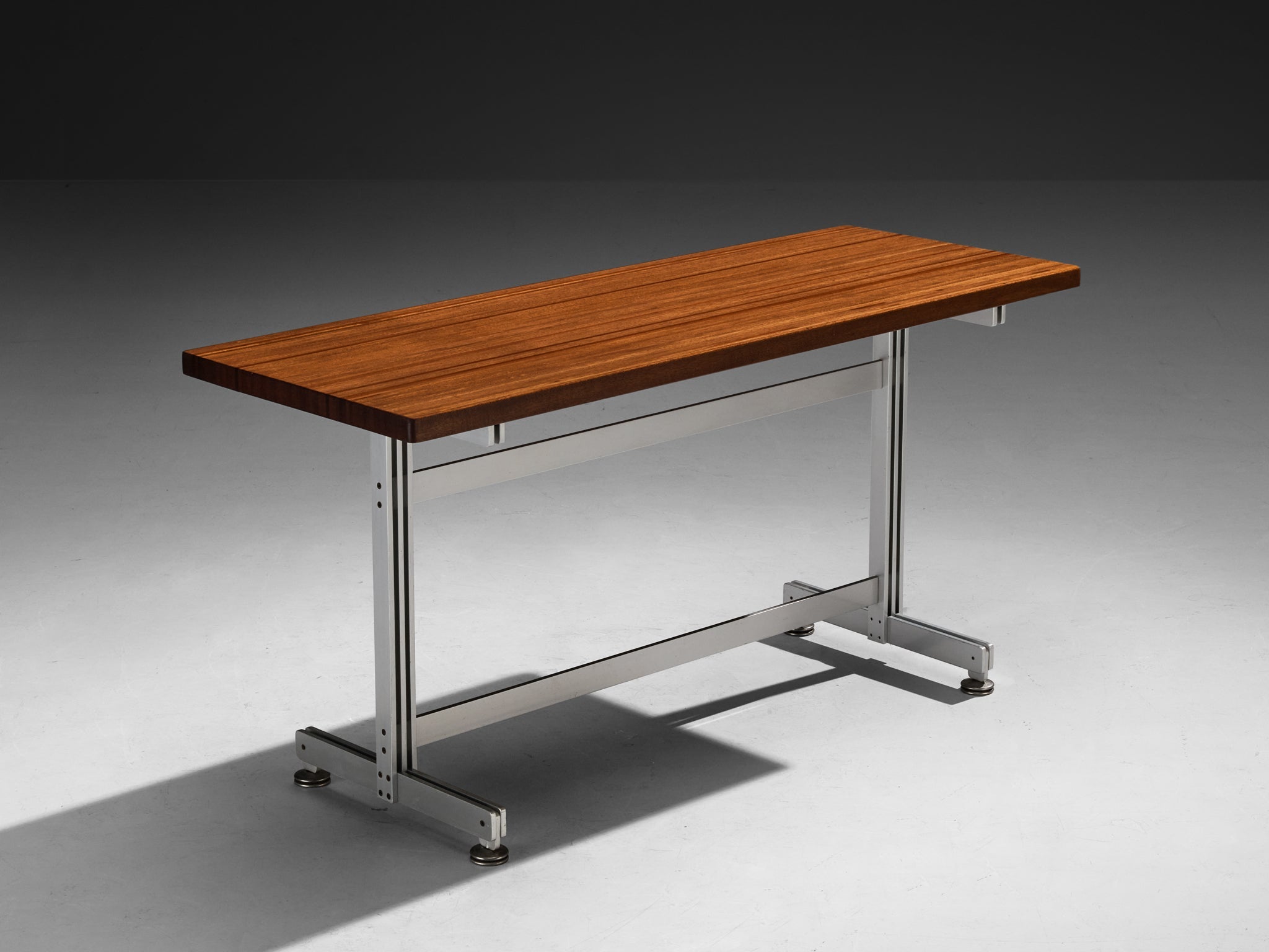 Jules Wabbes for Mobilier Universel Console in Mahogany tables Morentz