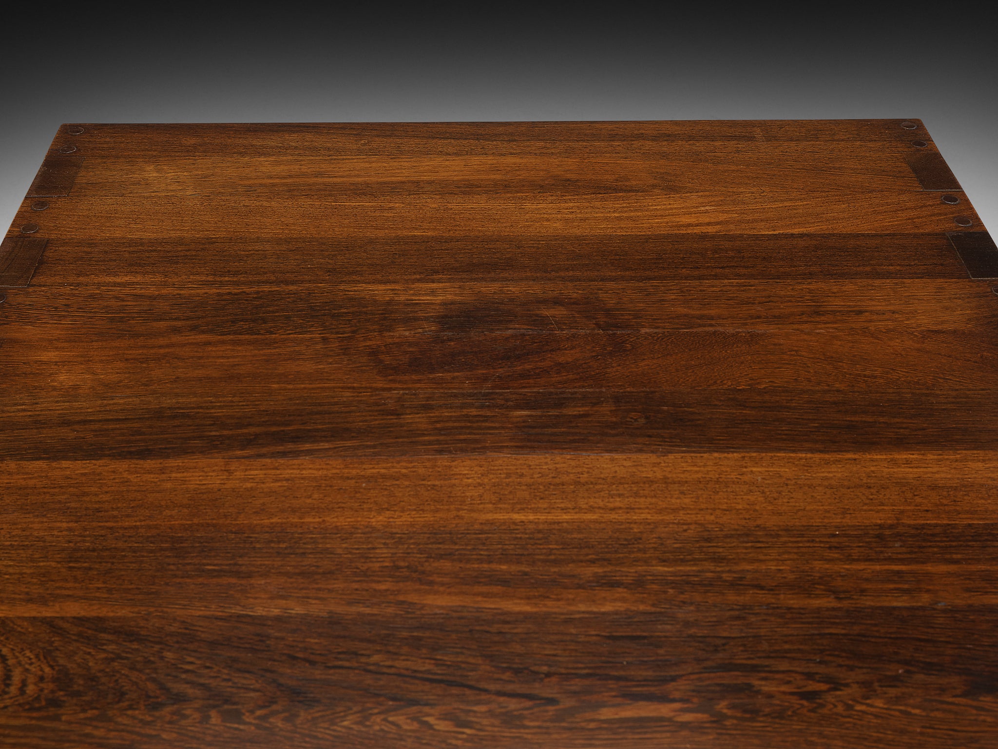 Architectural Coffee Table in Solid Wengé Wood Tables Morentz
