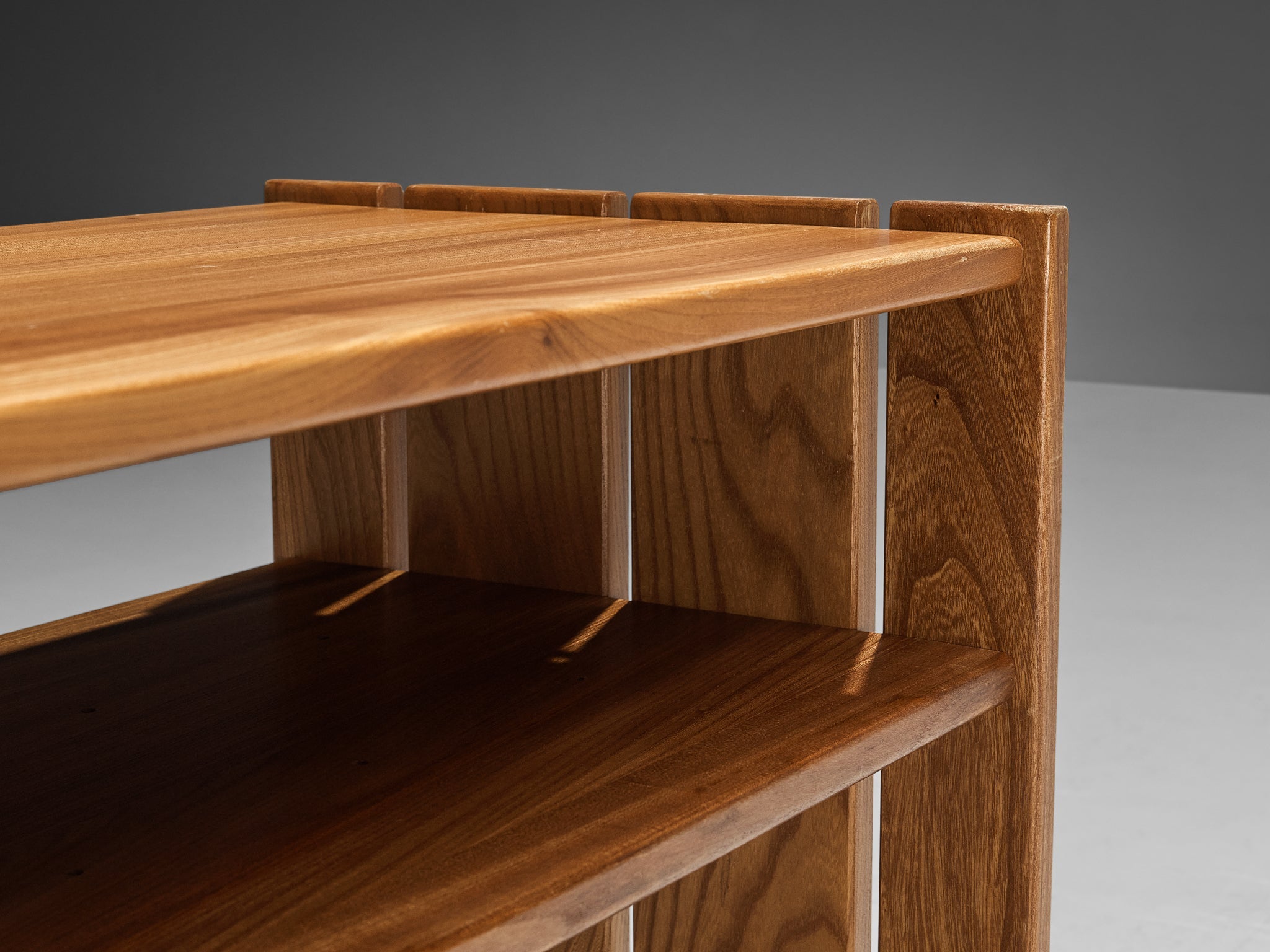 Maison Regain Shelf Cabinet in Elm case pieces and storage cabinets Morentz