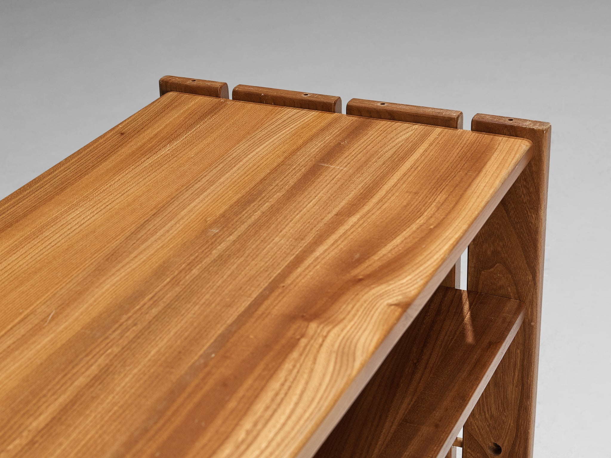 Maison Regain Shelf Cabinet in Elm case pieces and storage cabinets Morentz