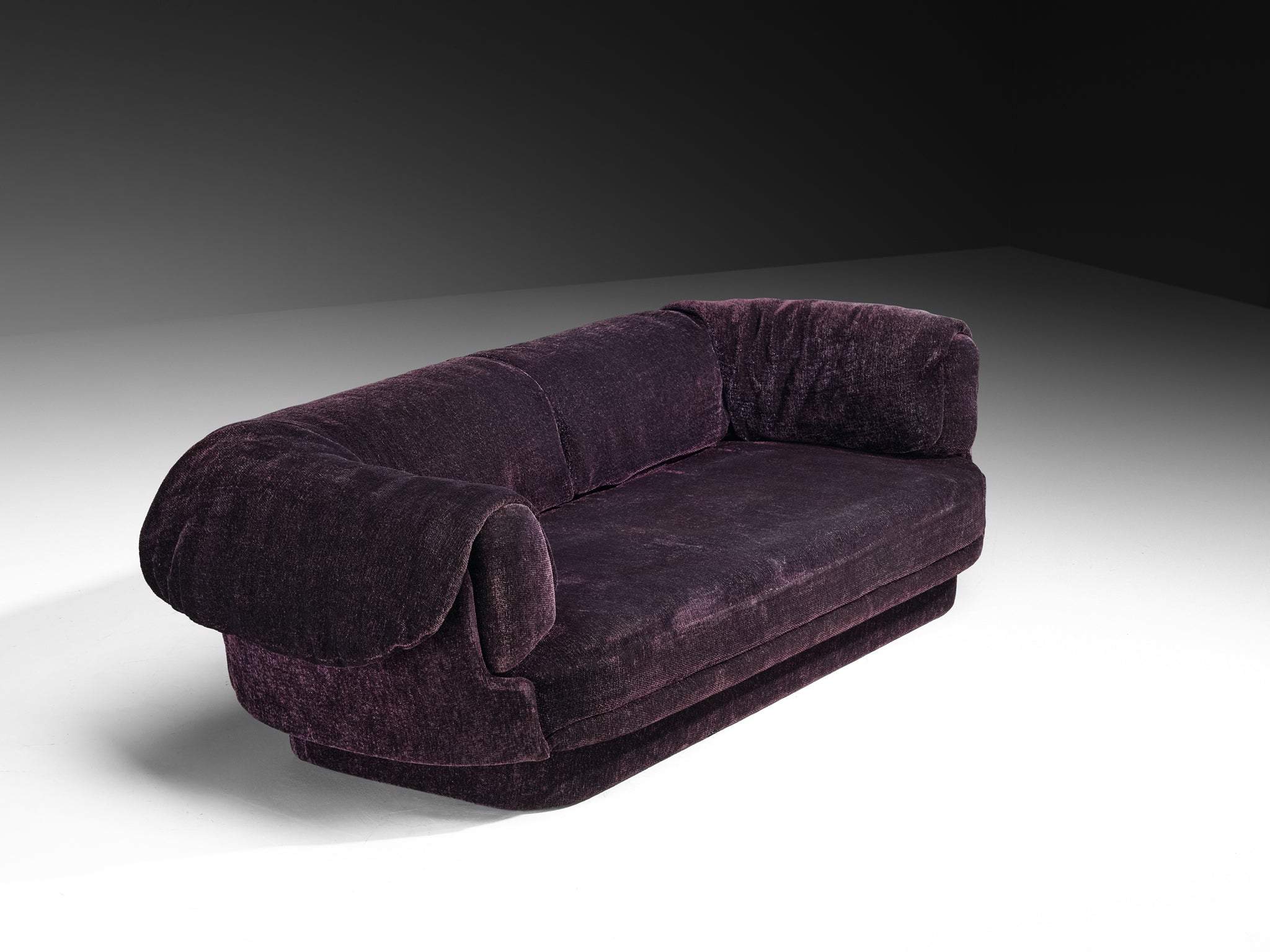 Howard Keith Grand Sofa in Soft Purple Upholstery Seating Morentz