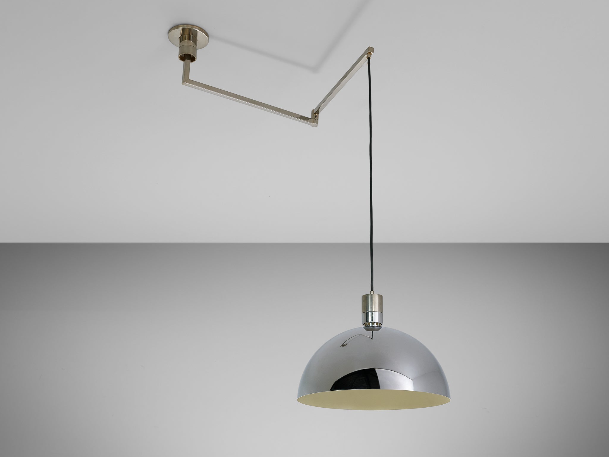 Franco Albini, Franca Helg and Antonio Piva ‘AM/AS’ Pendant Lamp in Metal lighting Morentz