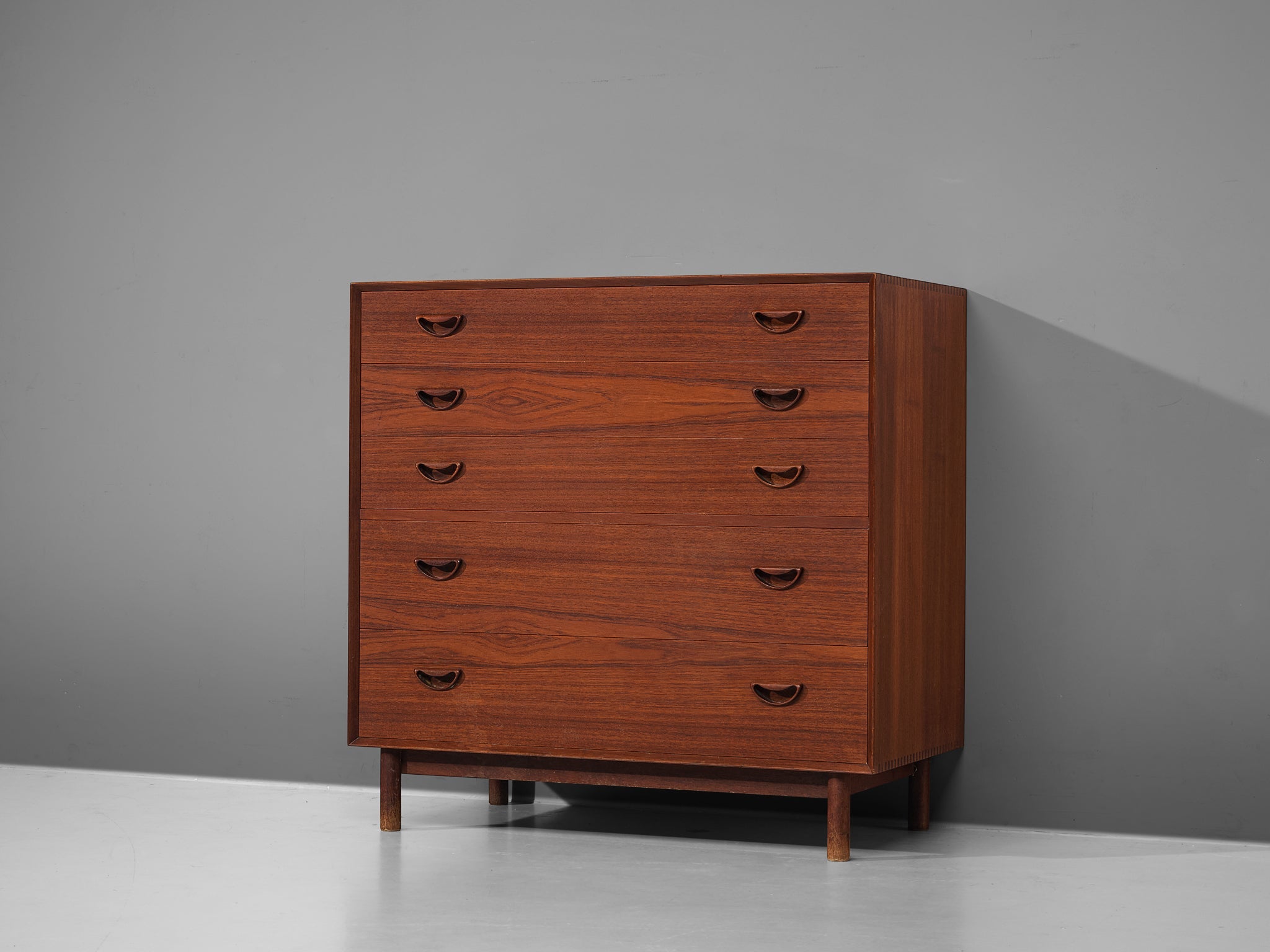 Hvidt & Mølgaard Nielsen for Søborg Møbelfabrik Chest of Drawers in Teak case pieces and storage cabinets Morentz